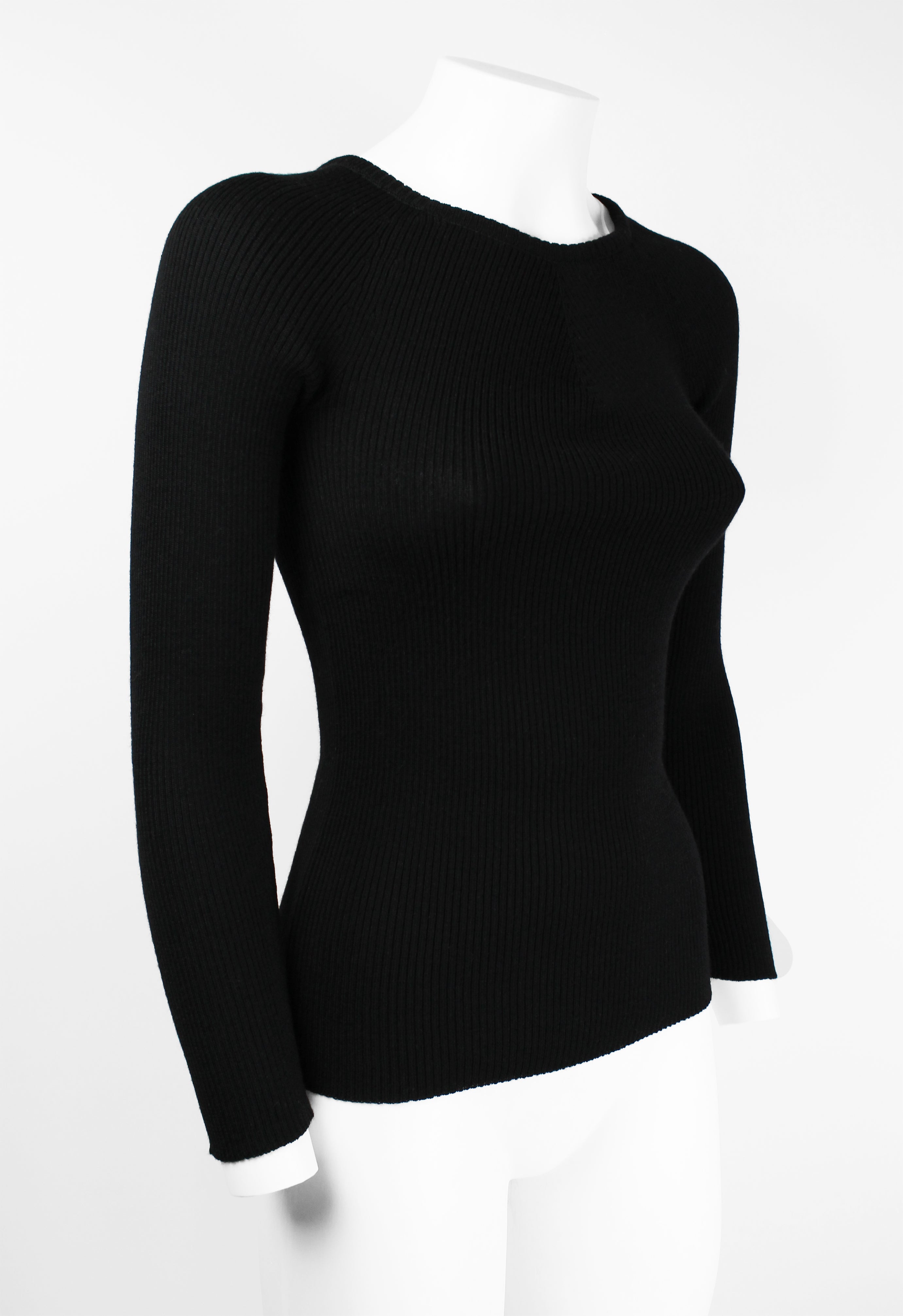 JUNYA WATANABE FW 2005 RIBBED KNIT TOP