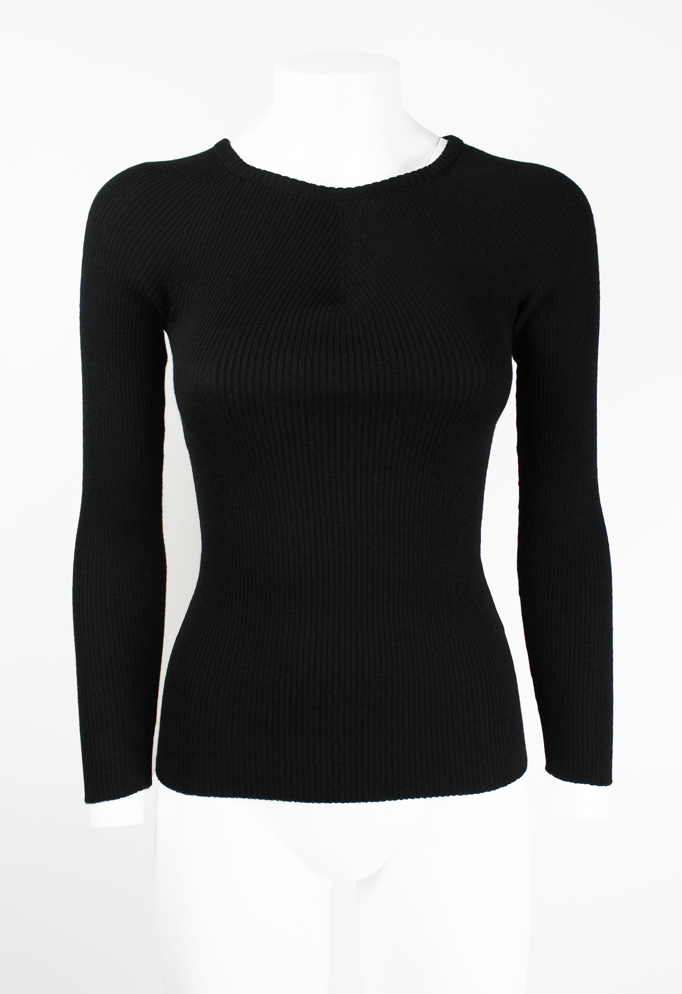 JUNYA WATANABE FW 2005 RIBBED KNIT TOP