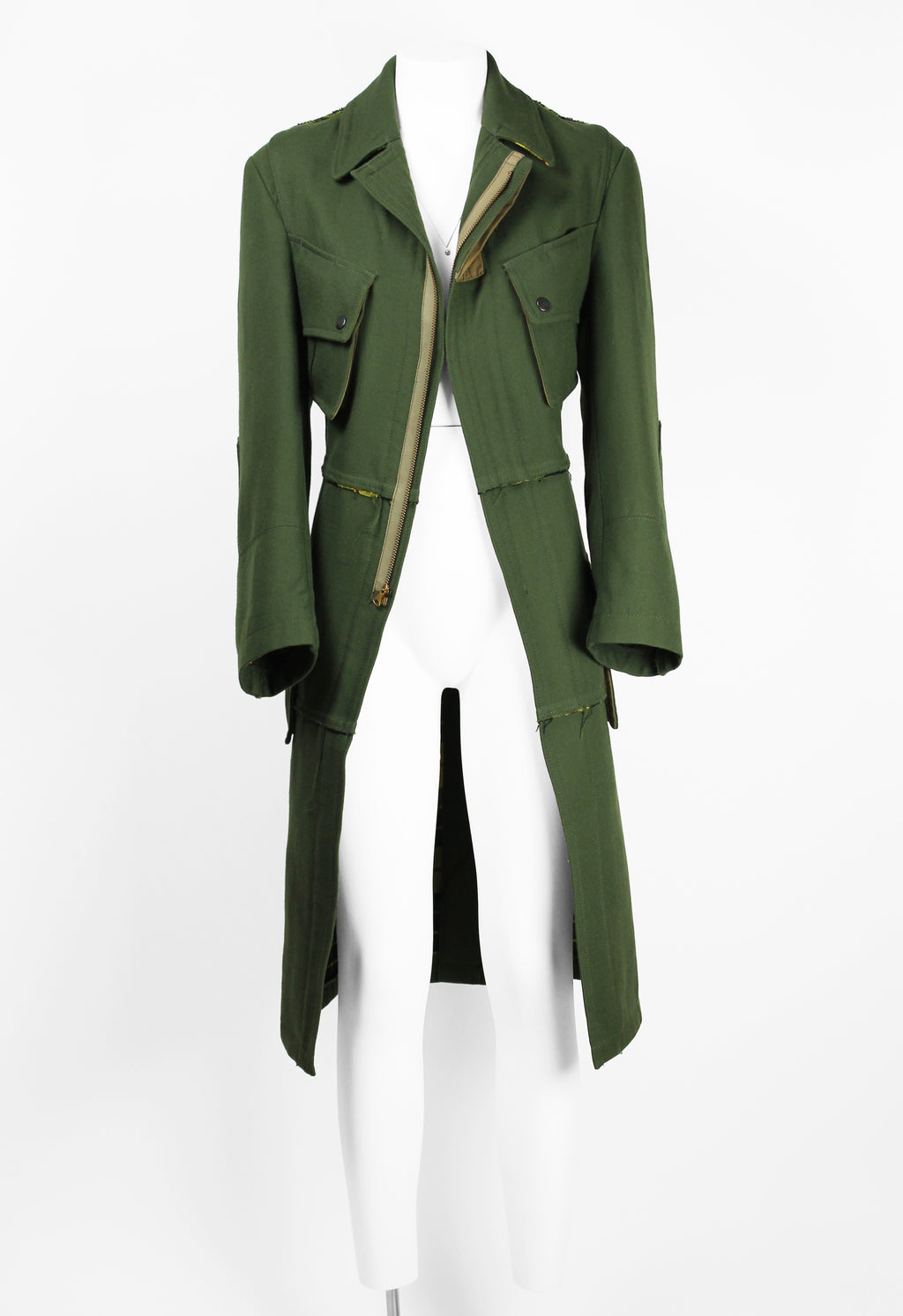 JUNYA WATANABE FW 2006 RECONSTRUCTED MILITARY COAT