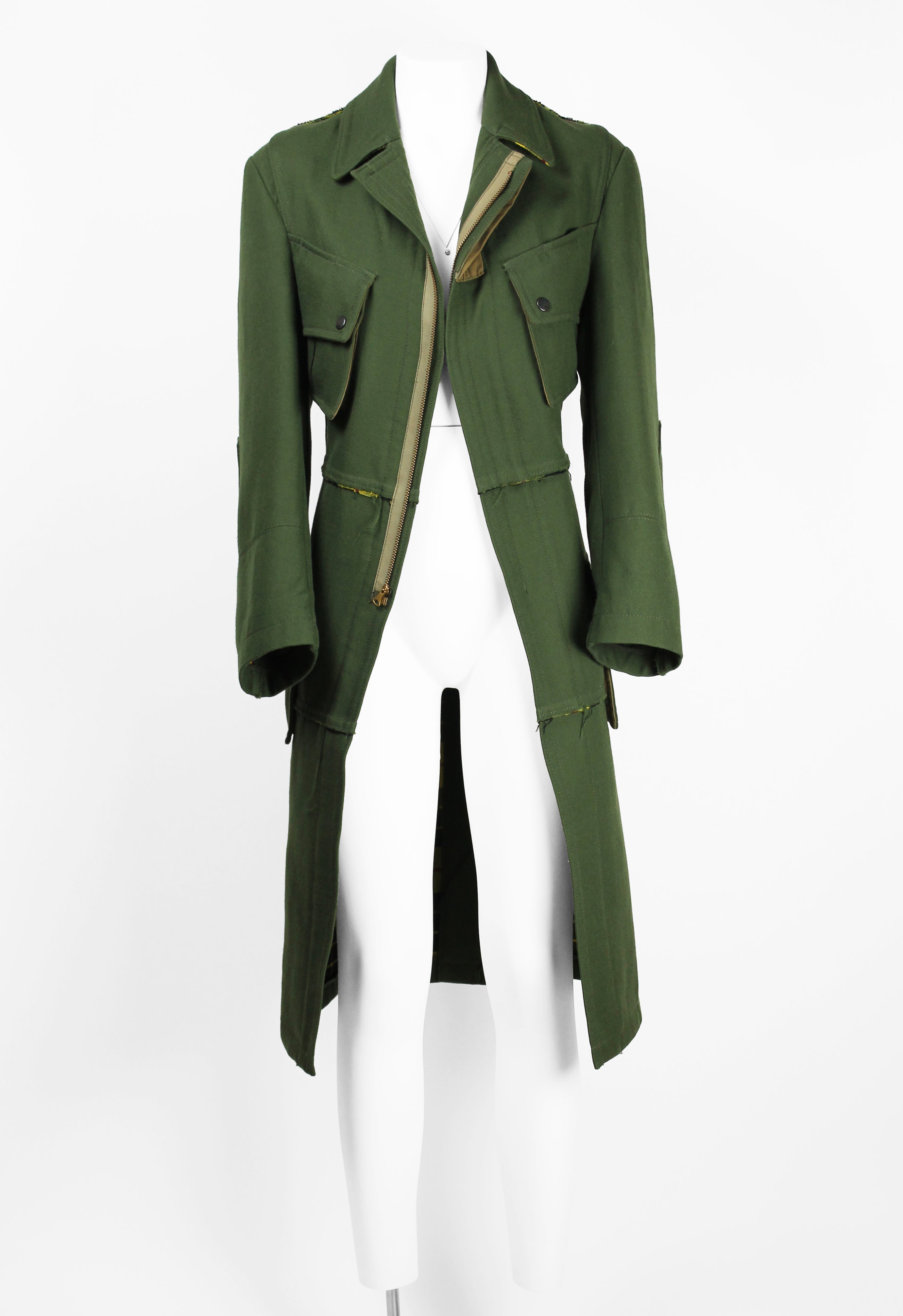 JUNYA WATANABE FW 2006 RECONSTRUCTED MILITARY COAT