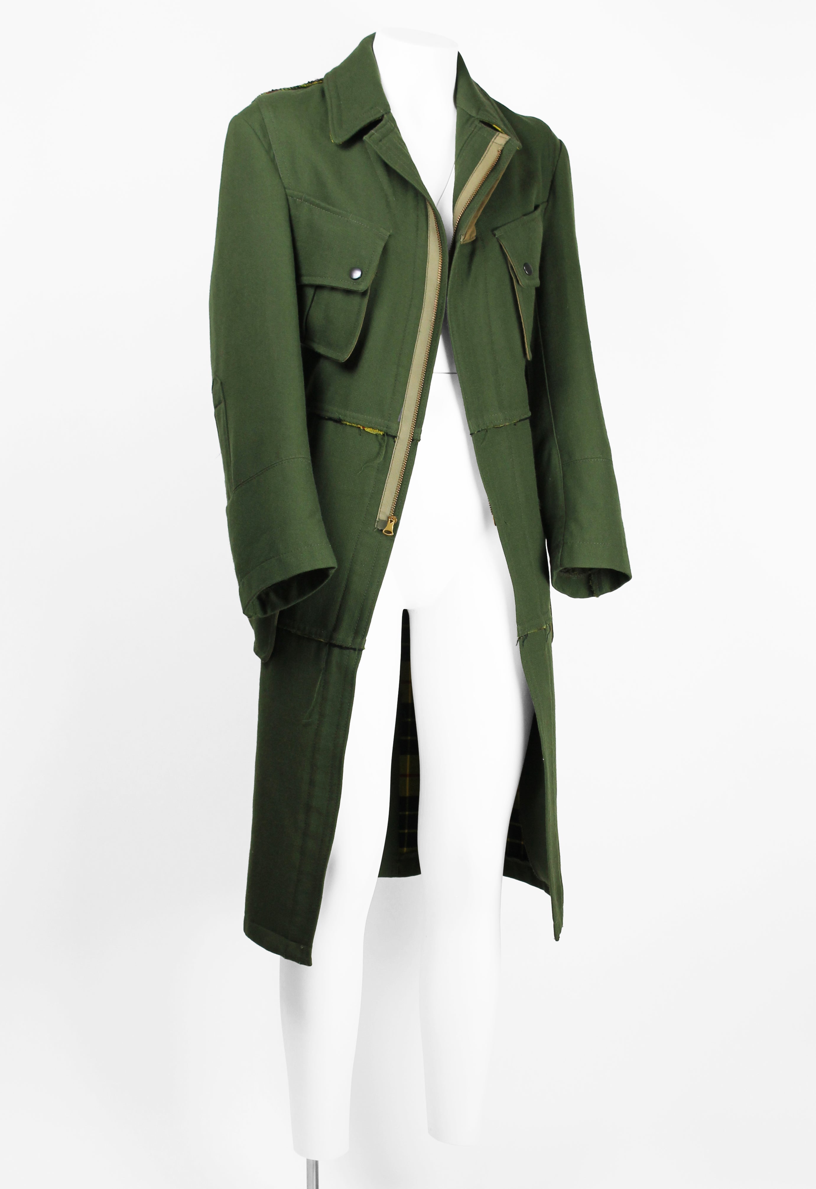 JUNYA WATANABE FW 2006 RECONSTRUCTED MILITARY COAT