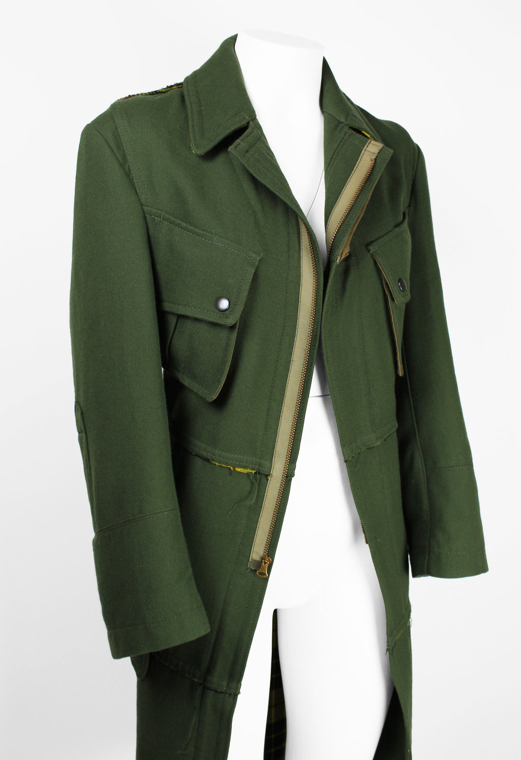 JUNYA WATANABE FW 2006 RECONSTRUCTED MILITARY COAT