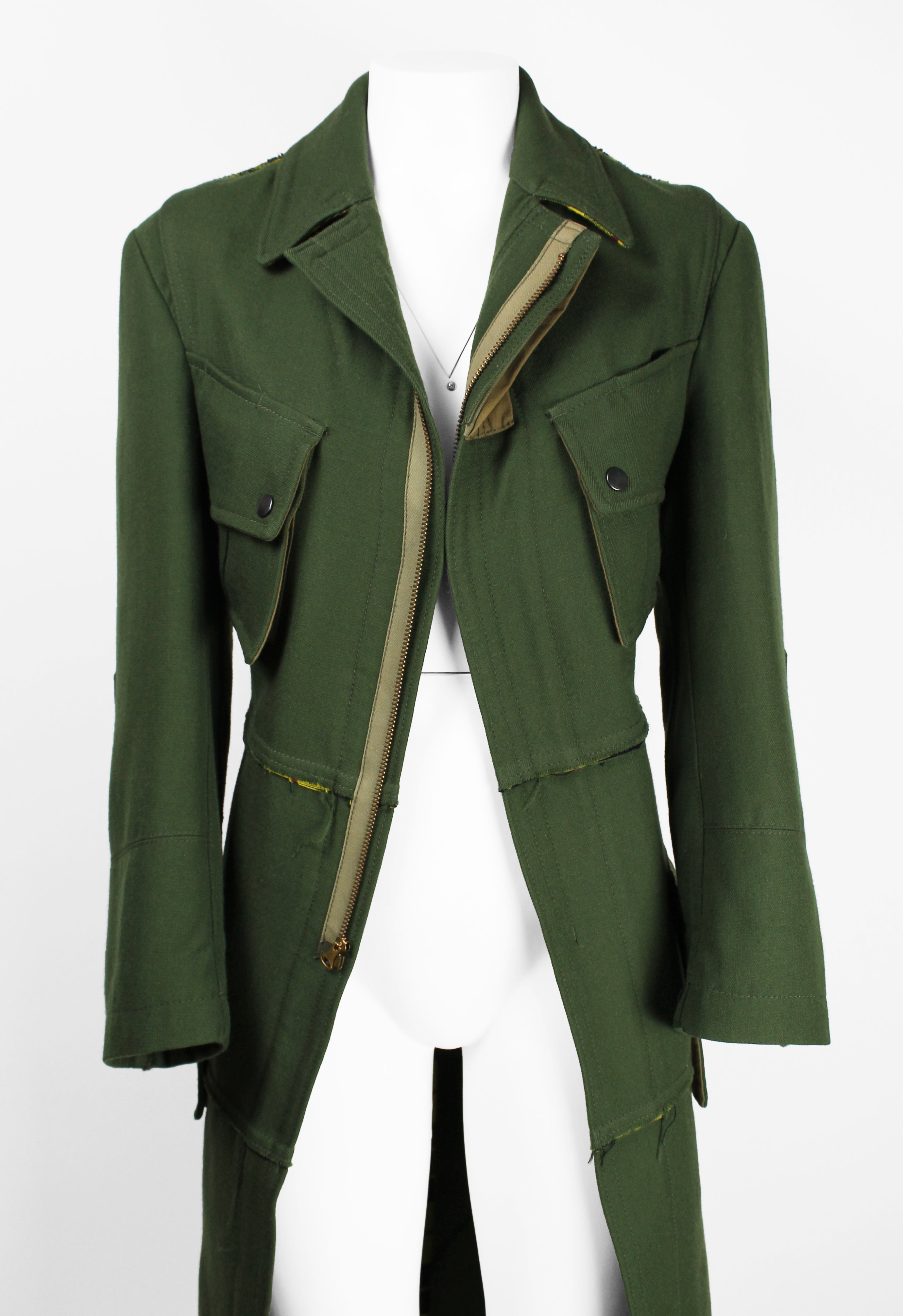 JUNYA WATANABE FW 2006 RECONSTRUCTED MILITARY COAT
