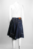 JUNYA WATANABE FW 2006 RECONSTRUCTED DENIM PATCHWORK SKIRT