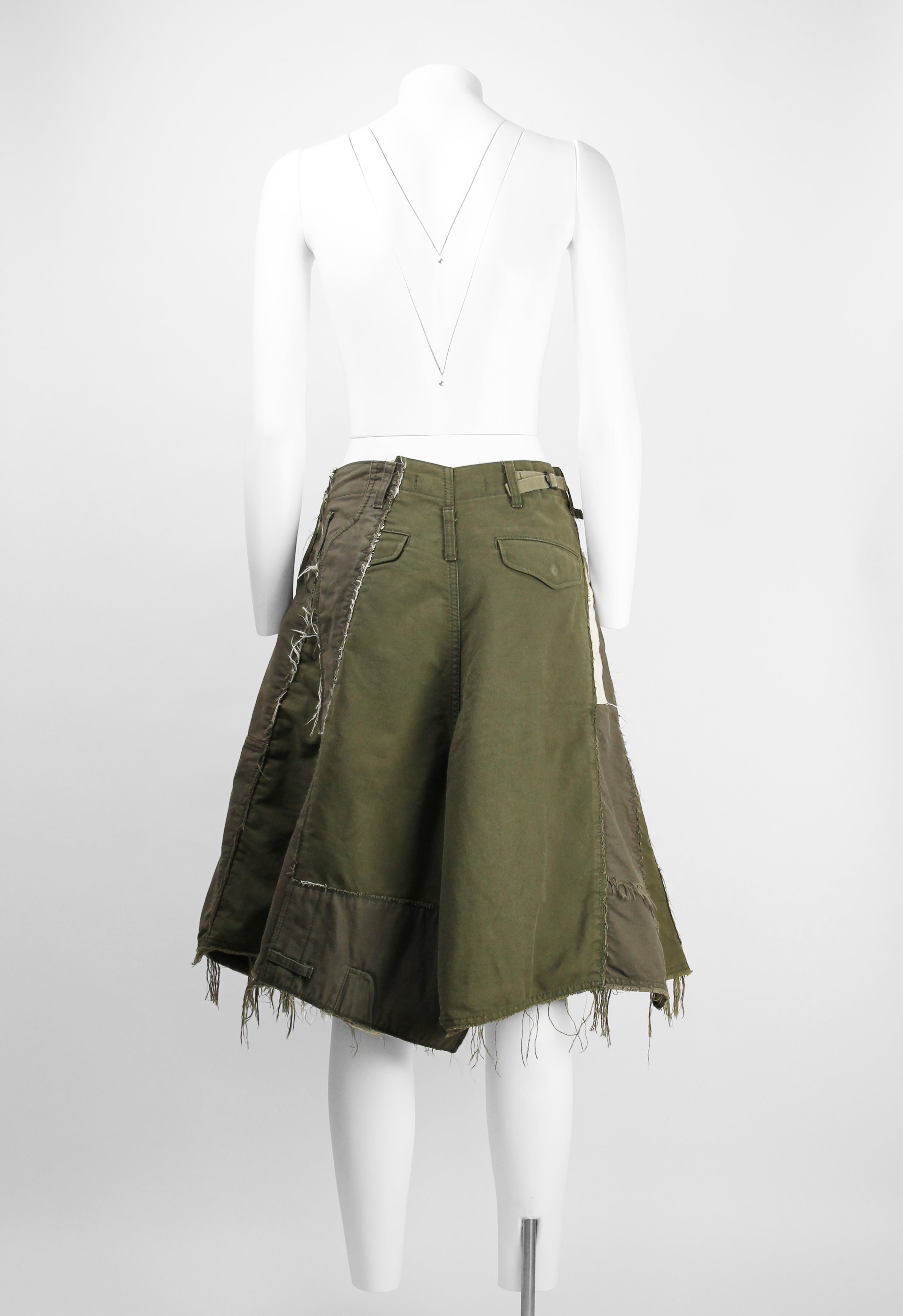 JUNYA WATANABE FW 2006 RECONSTRUCTED MILITARY PATCHWORK