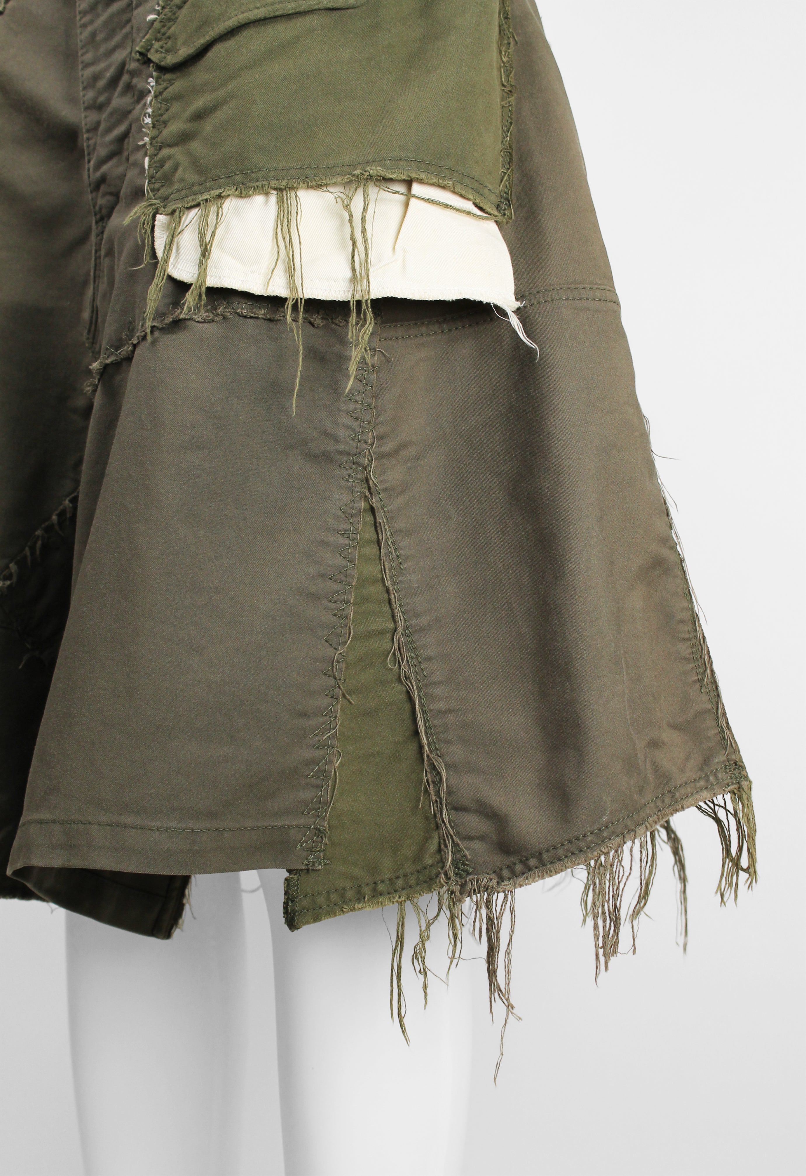 JUNYA WATANABE FW 2006 RECONSTRUCTED MILITARY PATCHWORK