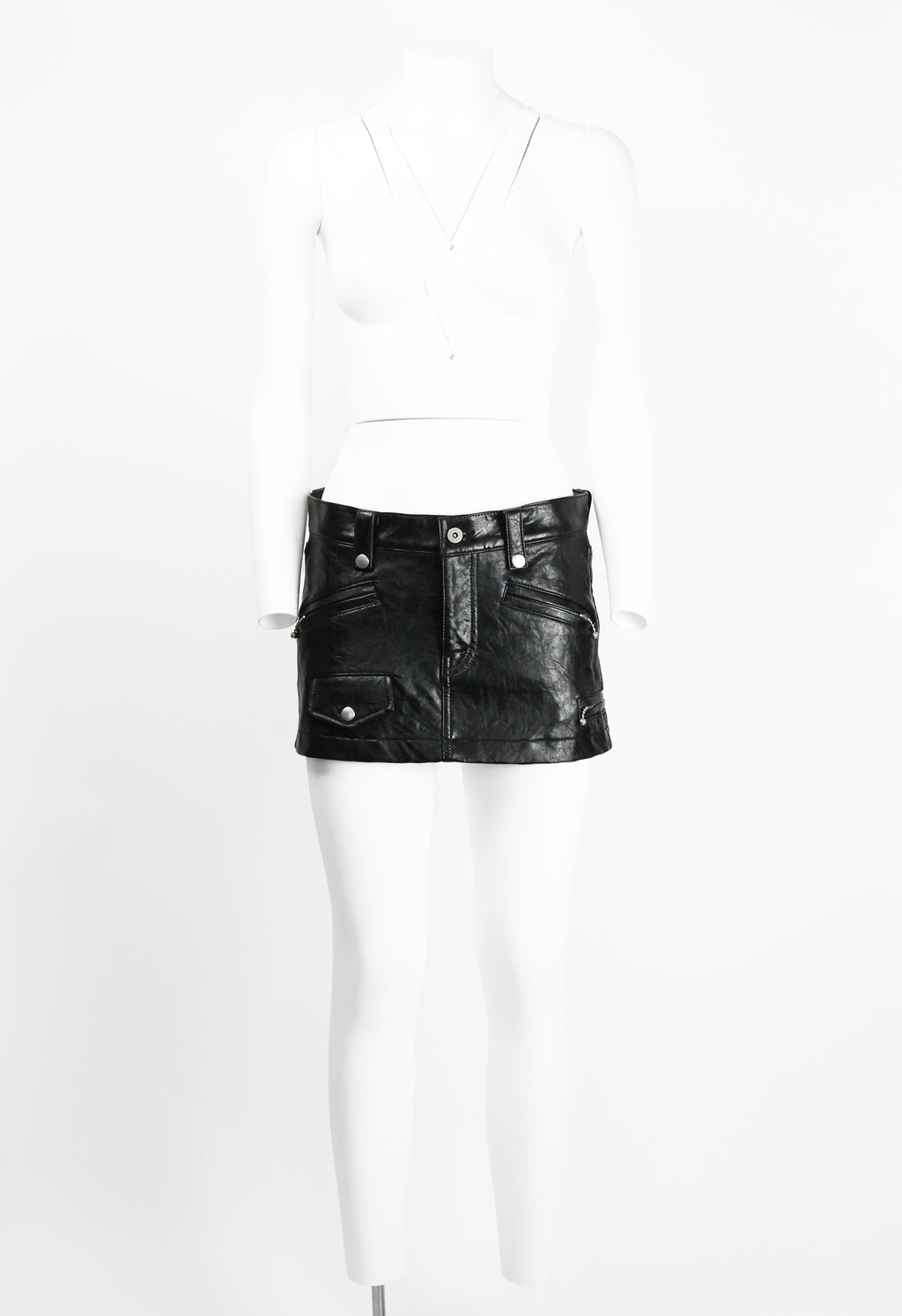 JUNYA WATANABE FW 2007 MINI MOTORCYCLE SKIRT