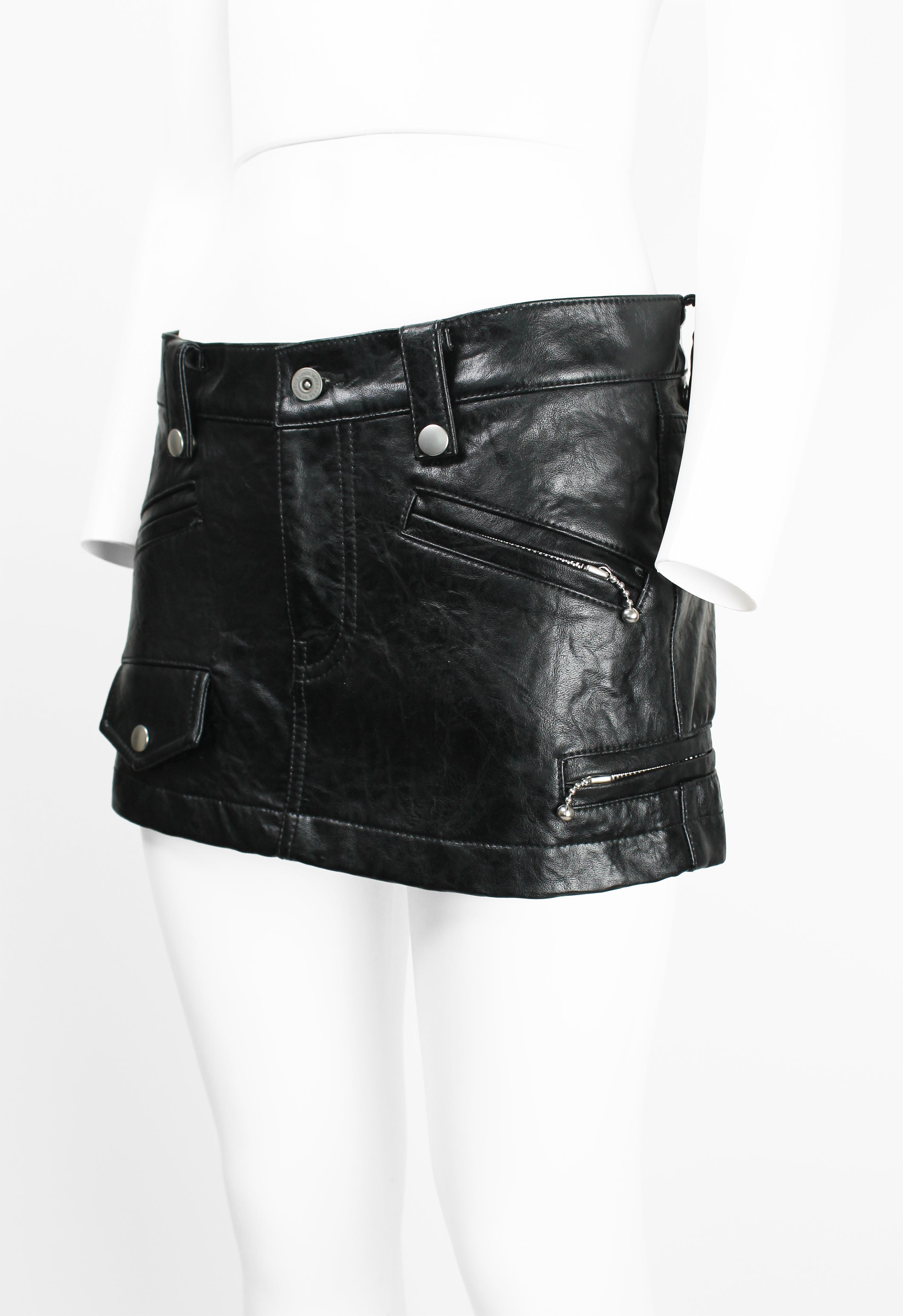 JUNYA WATANABE FW 2007 MINI MOTORCYCLE SKIRT