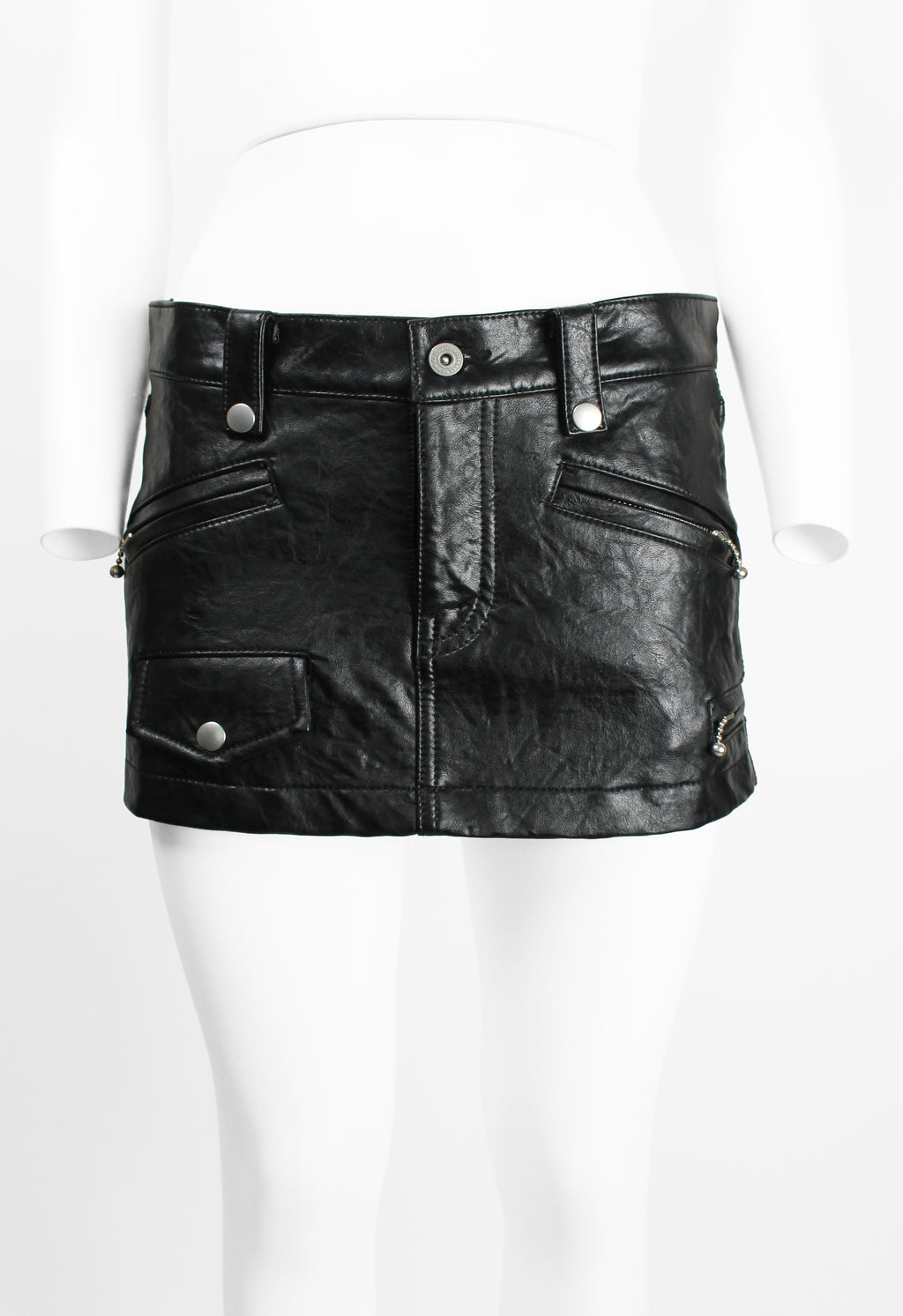 JUNYA WATANABE FW 2007 MINI MOTORCYCLE SKIRT