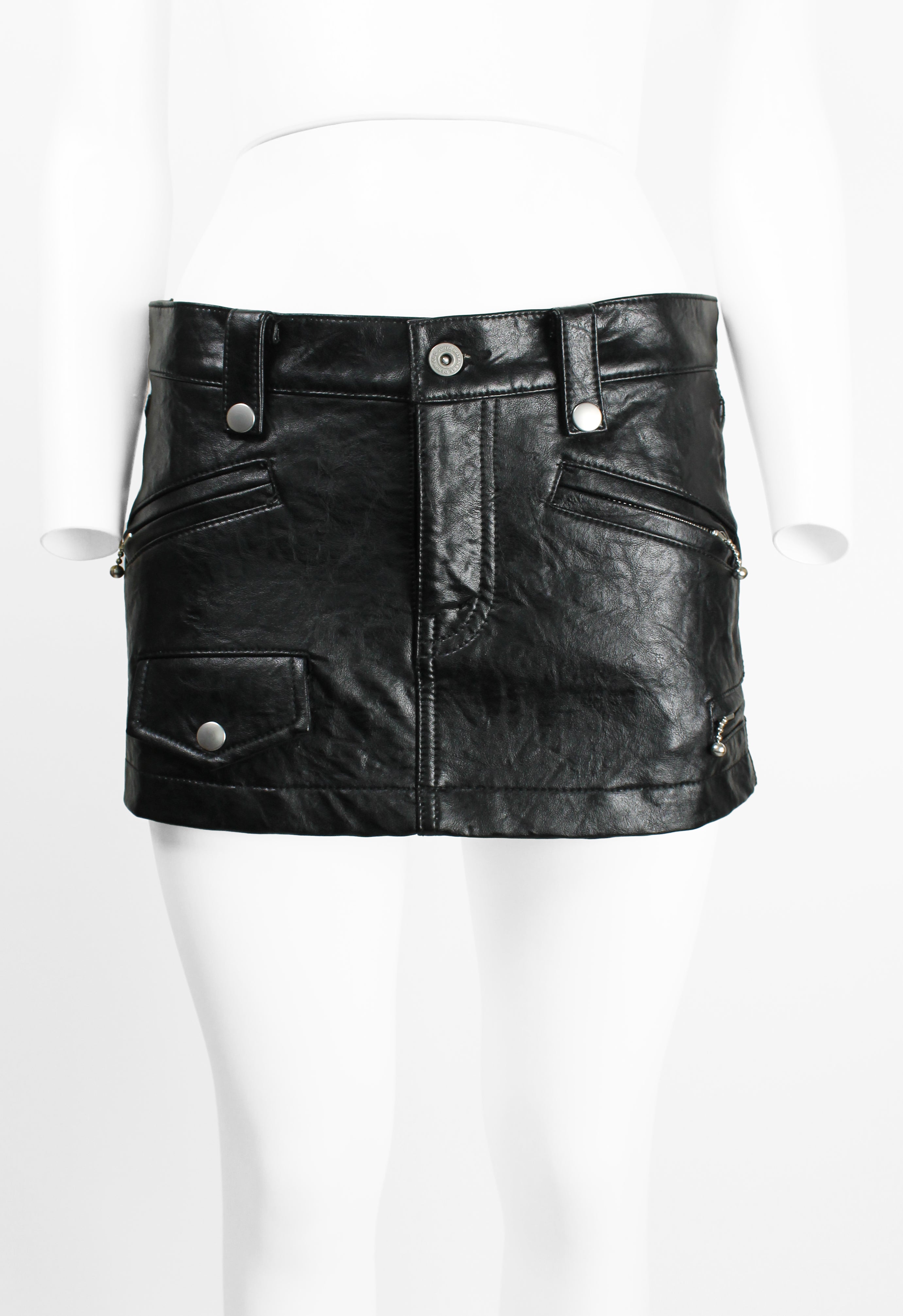 JUNYA WATANABE FW 2007 MINI MOTORCYCLE SKIRT