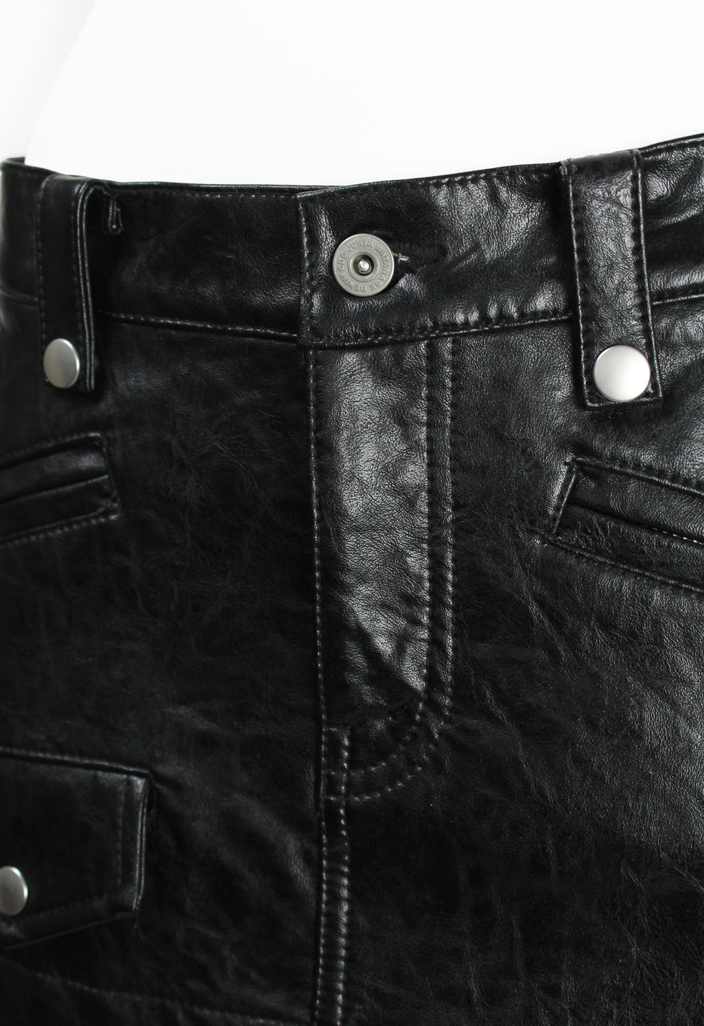 JUNYA WATANABE FW 2007 MINI MOTORCYCLE SKIRT
