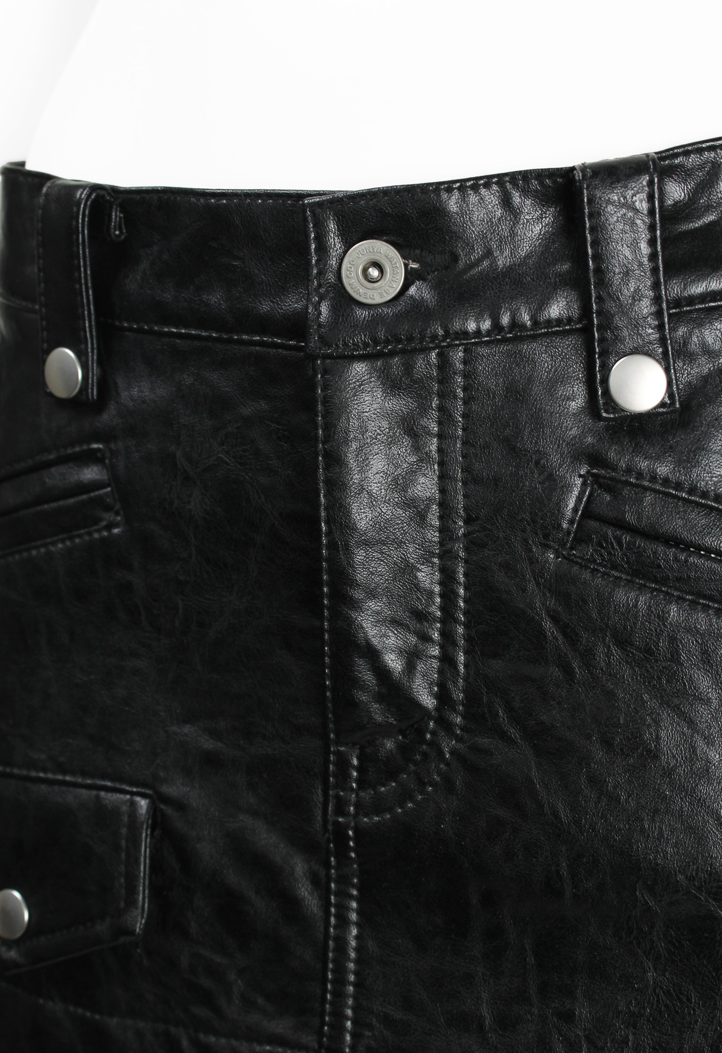 JUNYA WATANABE FW 2007 MINI MOTORCYCLE SKIRT