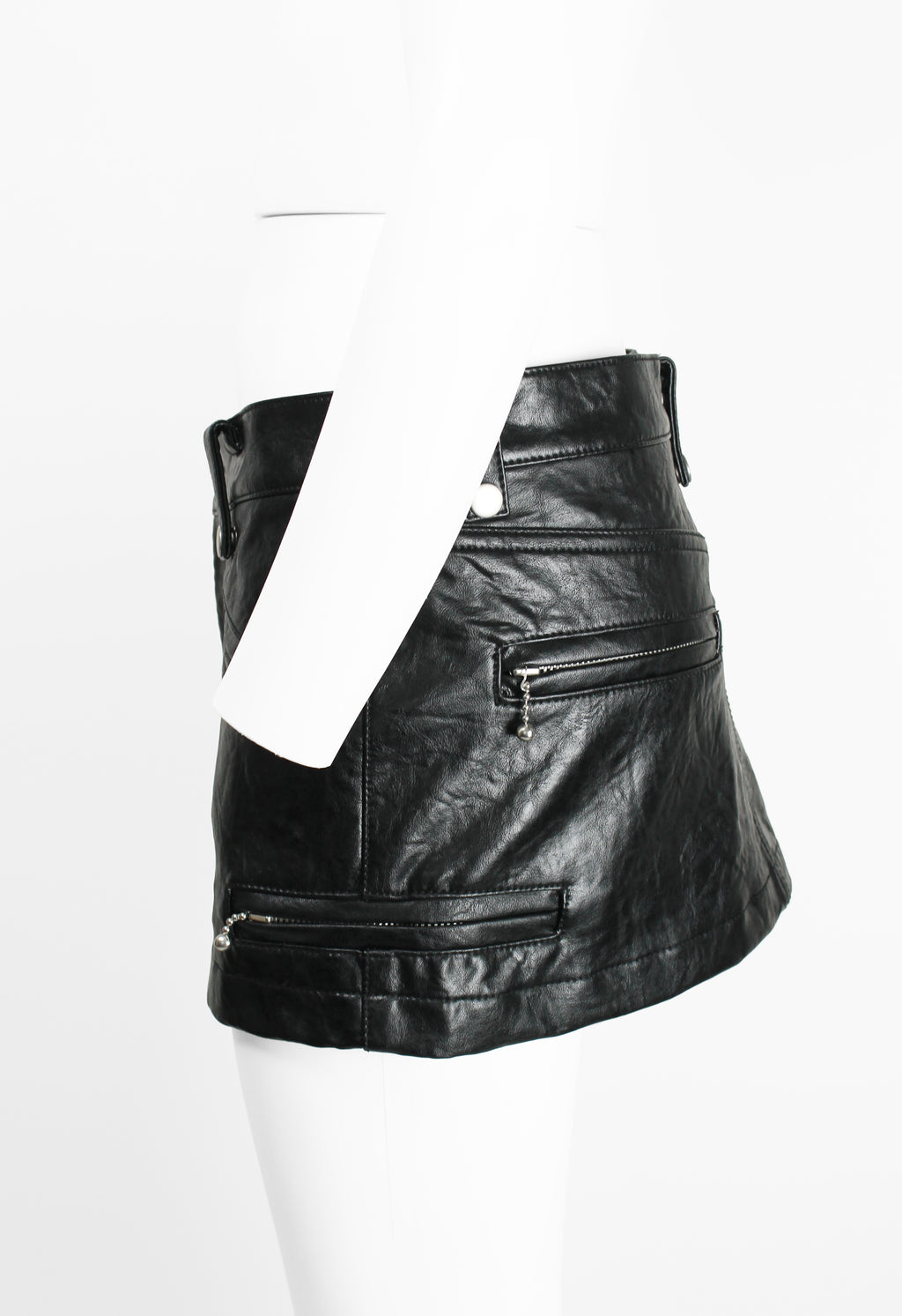 JUNYA WATANABE FW 2007 MINI MOTORCYCLE SKIRT