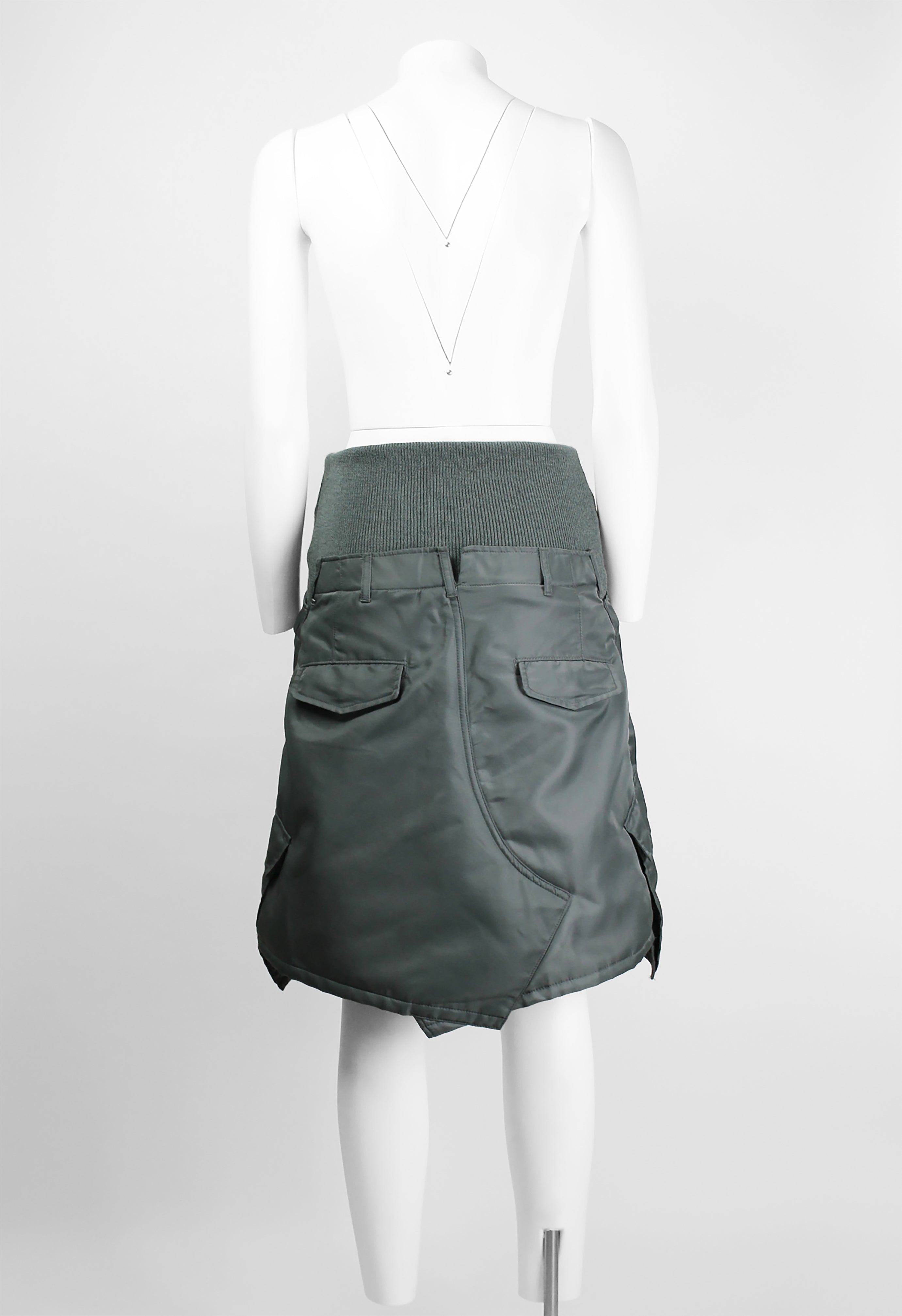 JUNYA WATANABE FW 2018 RECONSTRUCTED BOMBER JACKET SKIRT