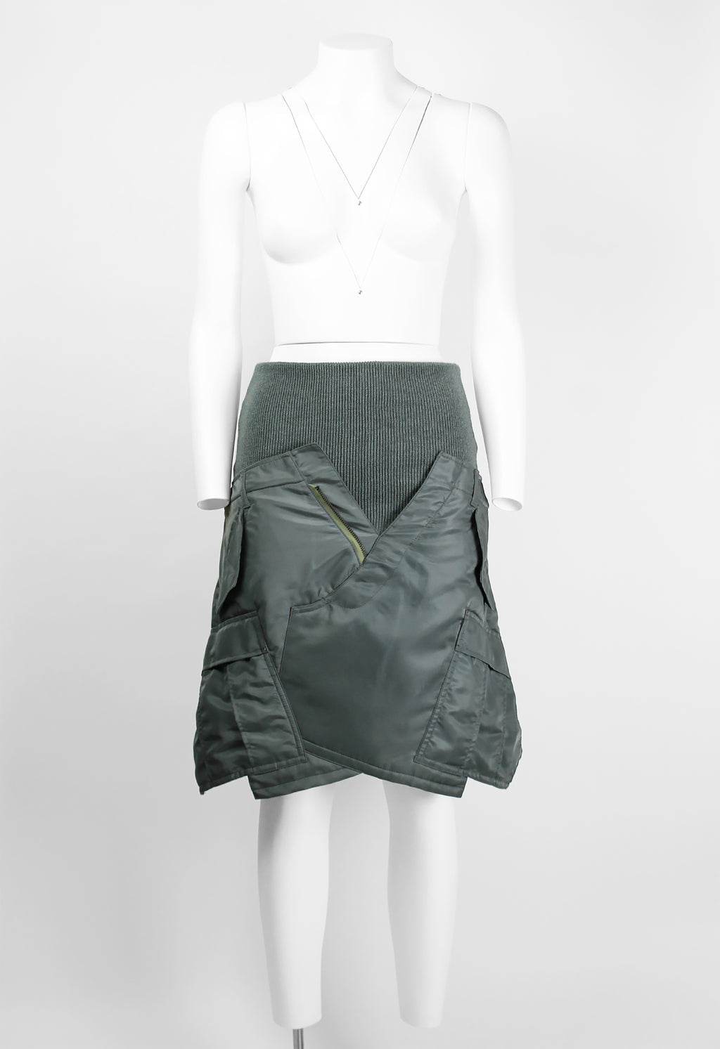 JUNYA WATANABE FW 2018 RECONSTRUCTED BOMBER JACKET SKIRT