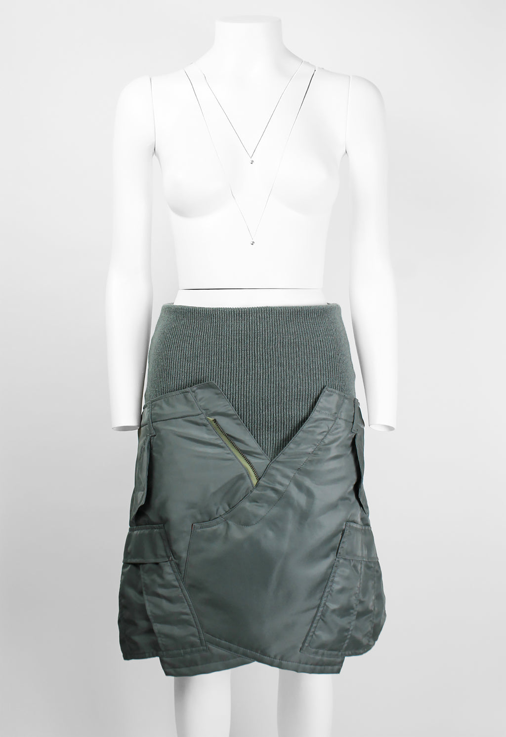 JUNYA WATANABE FW 2018 RECONSTRUCTED BOMBER JACKET SKIRT