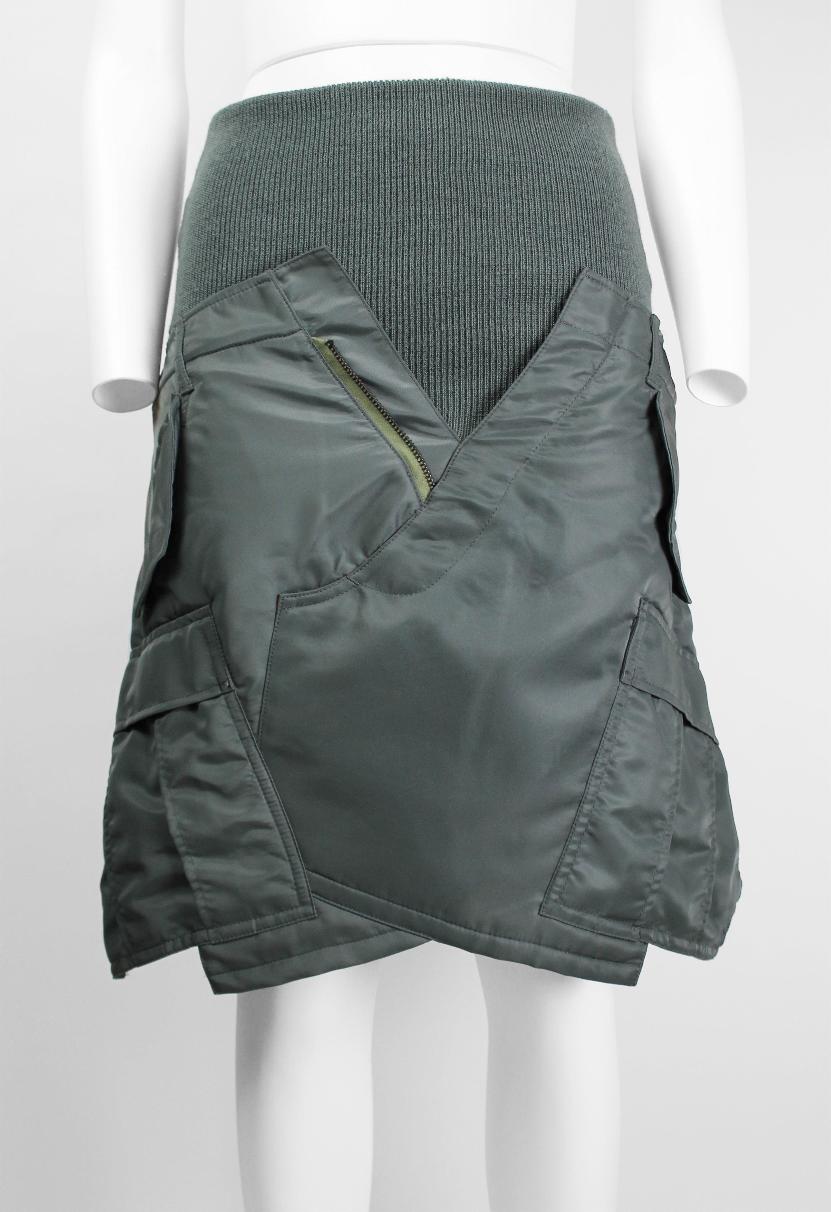 JUNYA WATANABE FW 2018 RECONSTRUCTED BOMBER JACKET SKIRT