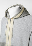 JUNYA WATANABE MAN 2011 RECONSTRUCTED FULL ZIP HOODIE