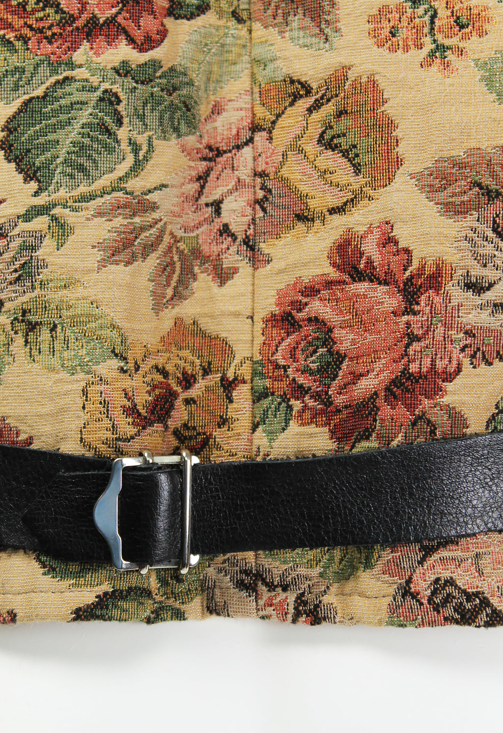 JUNYA WATANABE SS 1993 WIDE GOBELIN FLORAL WAISTCOAT