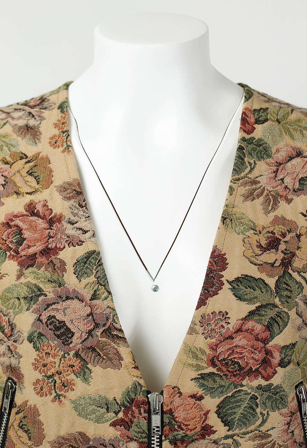 JUNYA WATANABE SS 1993 WIDE GOBELIN FLORAL WAISTCOAT