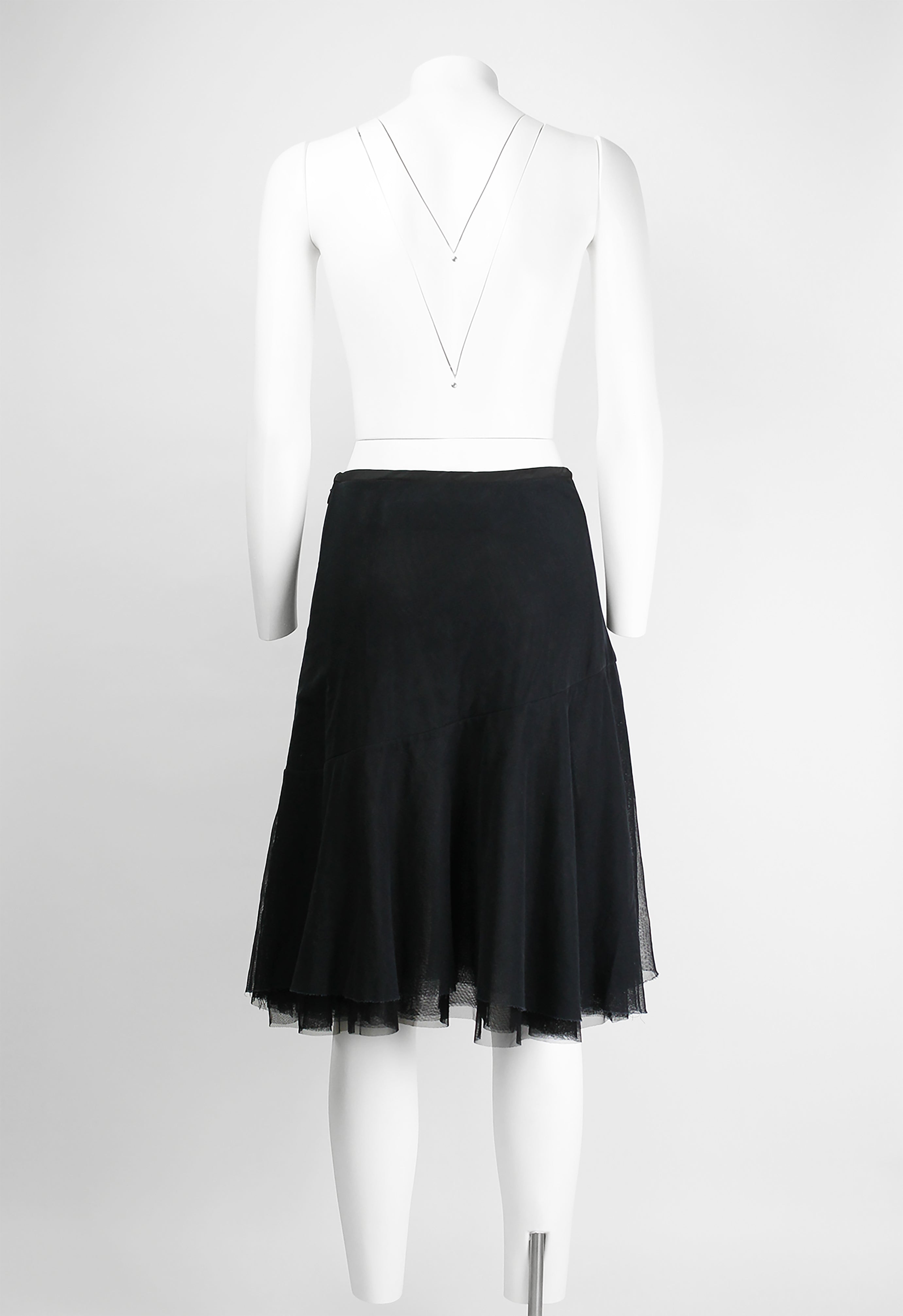 JUNYA WATANABE SS 1999 TULLE LAYERED SKIRT