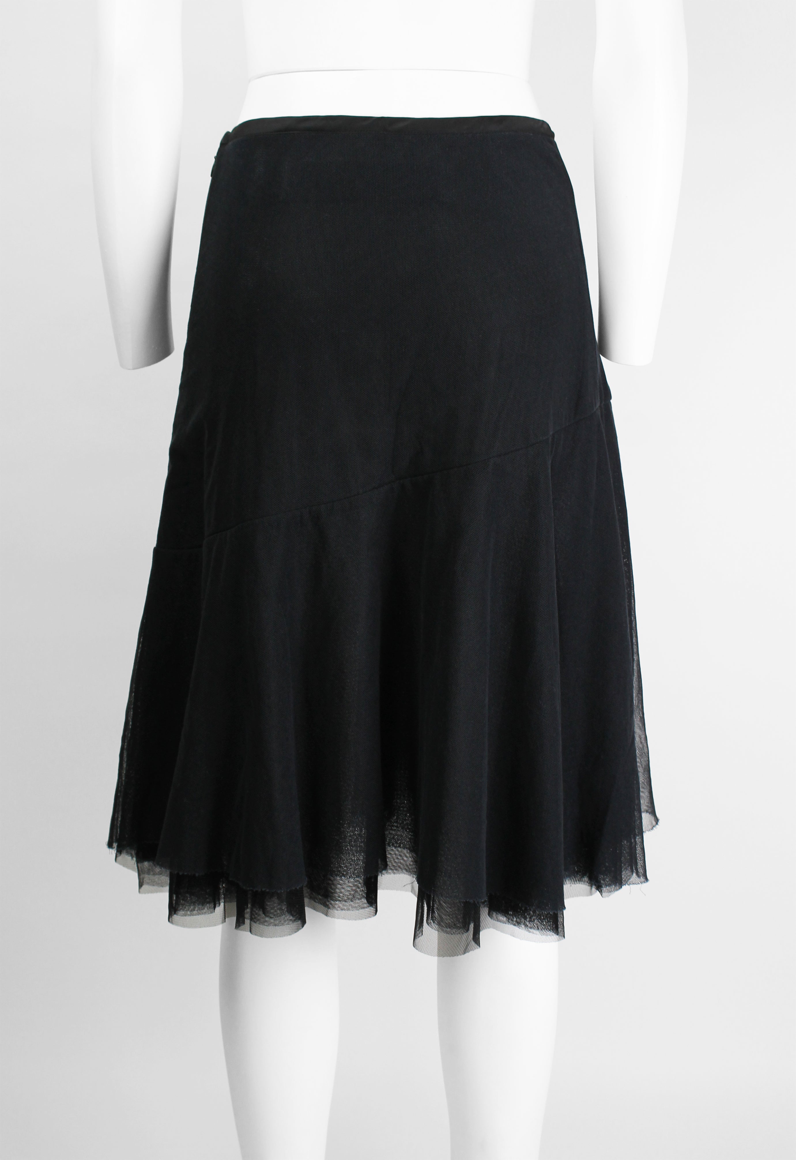 JUNYA WATANABE SS 1999 TULLE LAYERED SKIRT