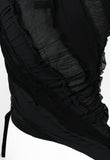JUNYA WATANABE SS 2006 BLACK RECONSTRUCTED TIGHTS TOP