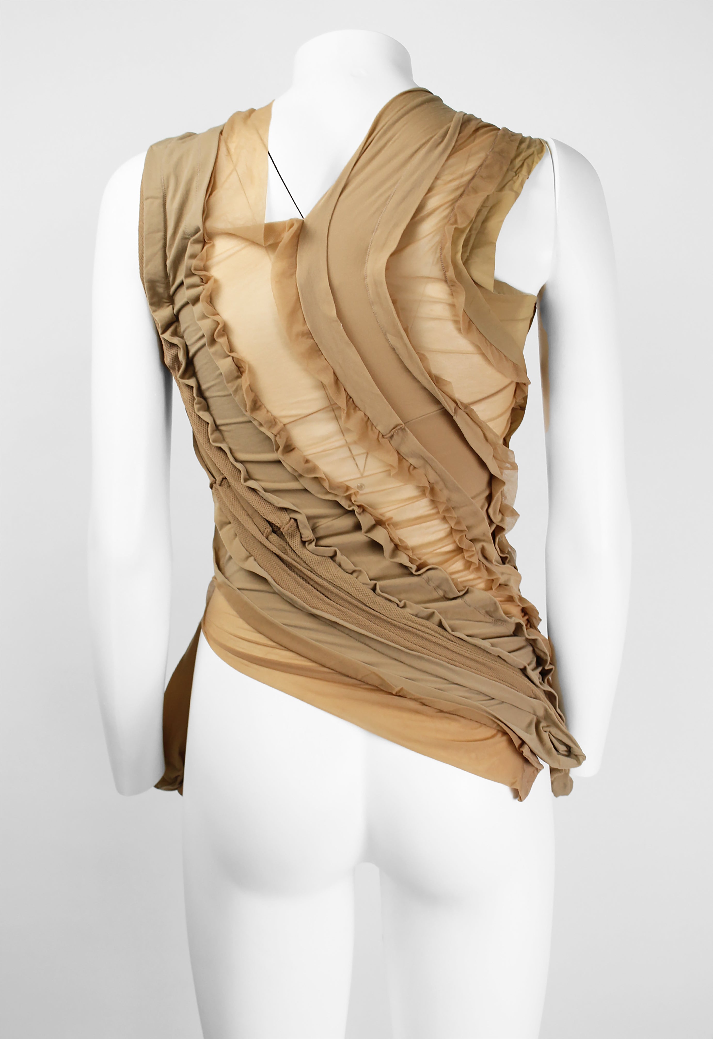 JUNYA WATANABE SS 2006 RECONSTRUTED TIGHTS TOP