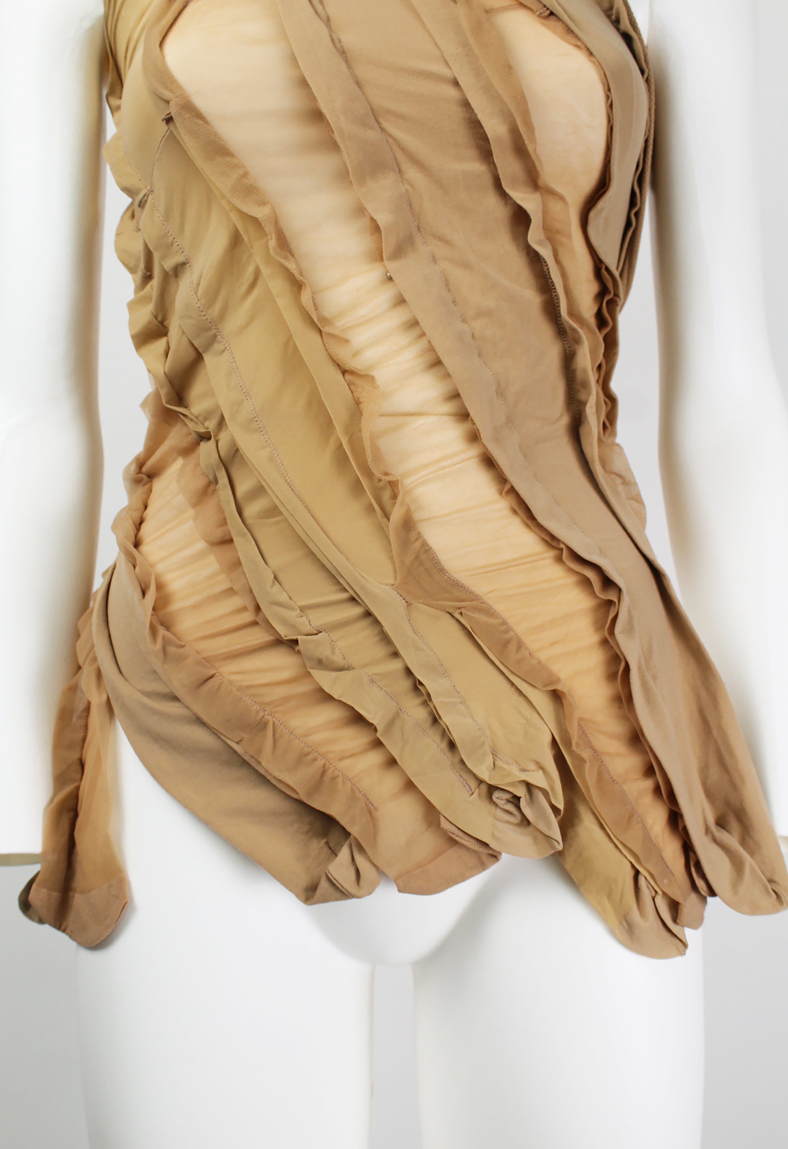 JUNYA WATANABE SS 2006 RECONSTRUTED TIGHTS TOP