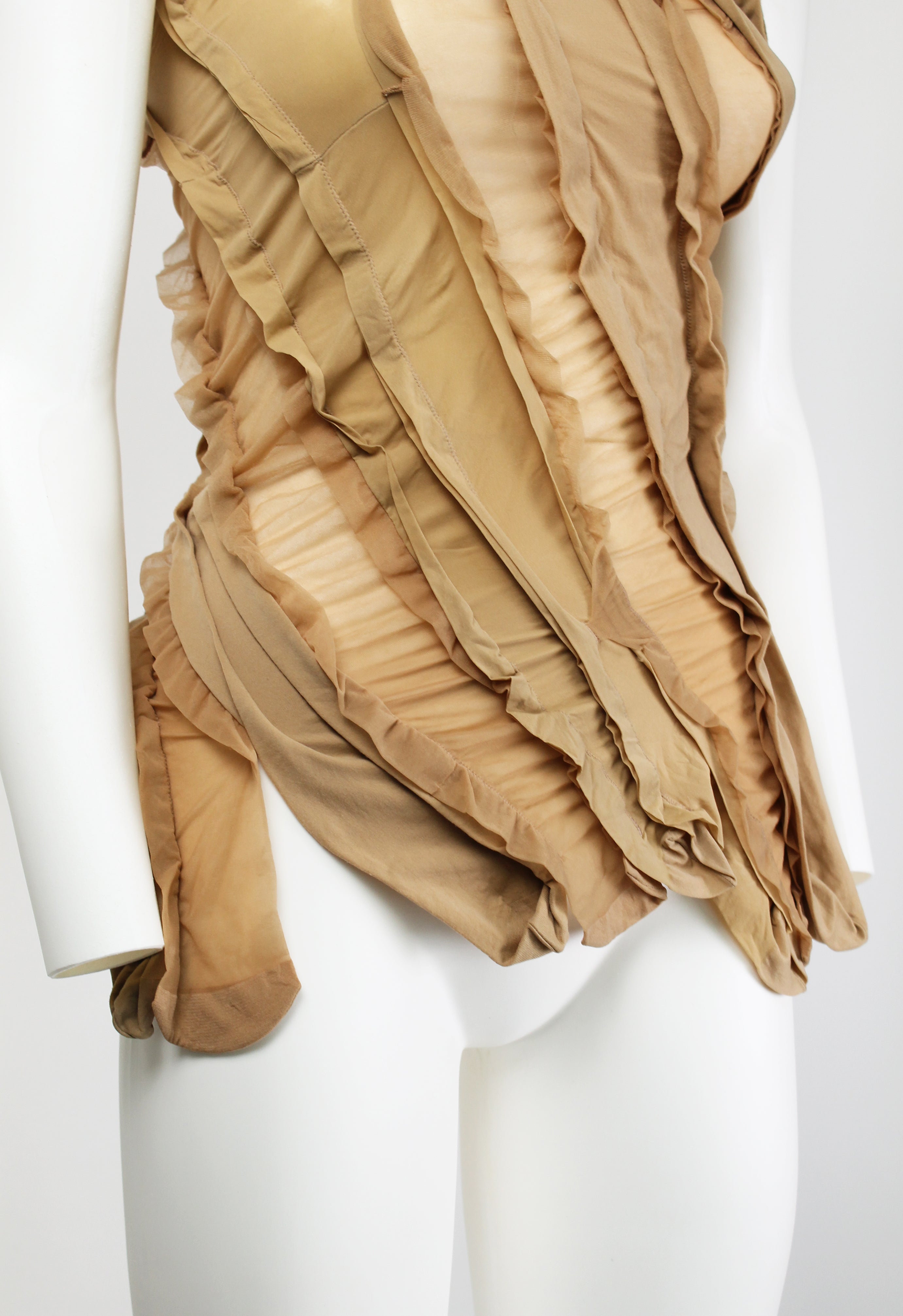 JUNYA WATANABE SS 2006 RECONSTRUTED TIGHTS TOP
