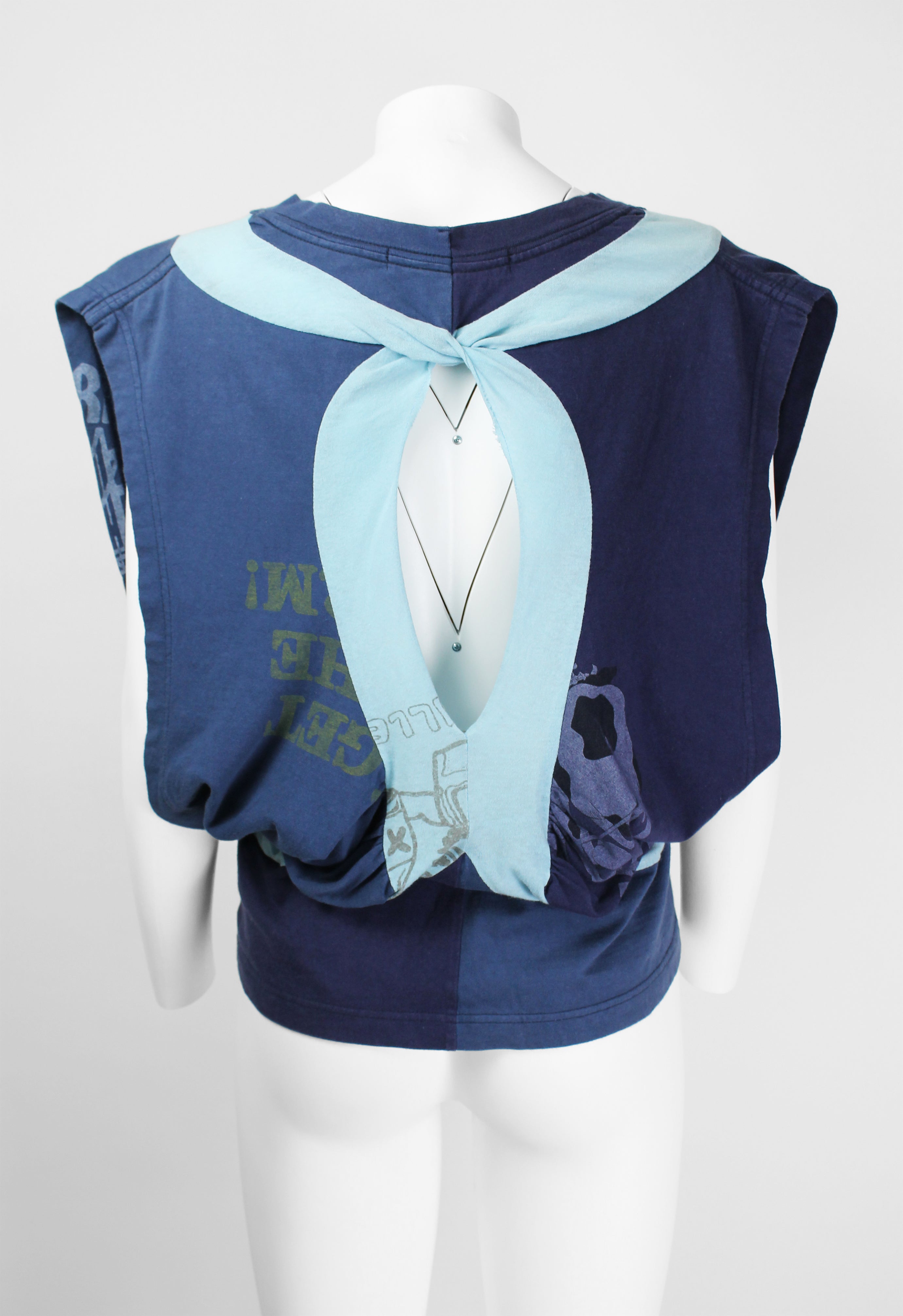 JUNYA WATANABE SS 2005 RECONSTRUCTED VINTAGE TSHIRT TOP