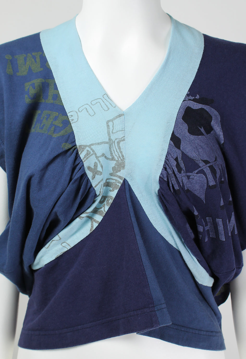 JUNYA WATANABE SS 2005 RECONSTRUCTED VINTAGE TSHIRT TOP