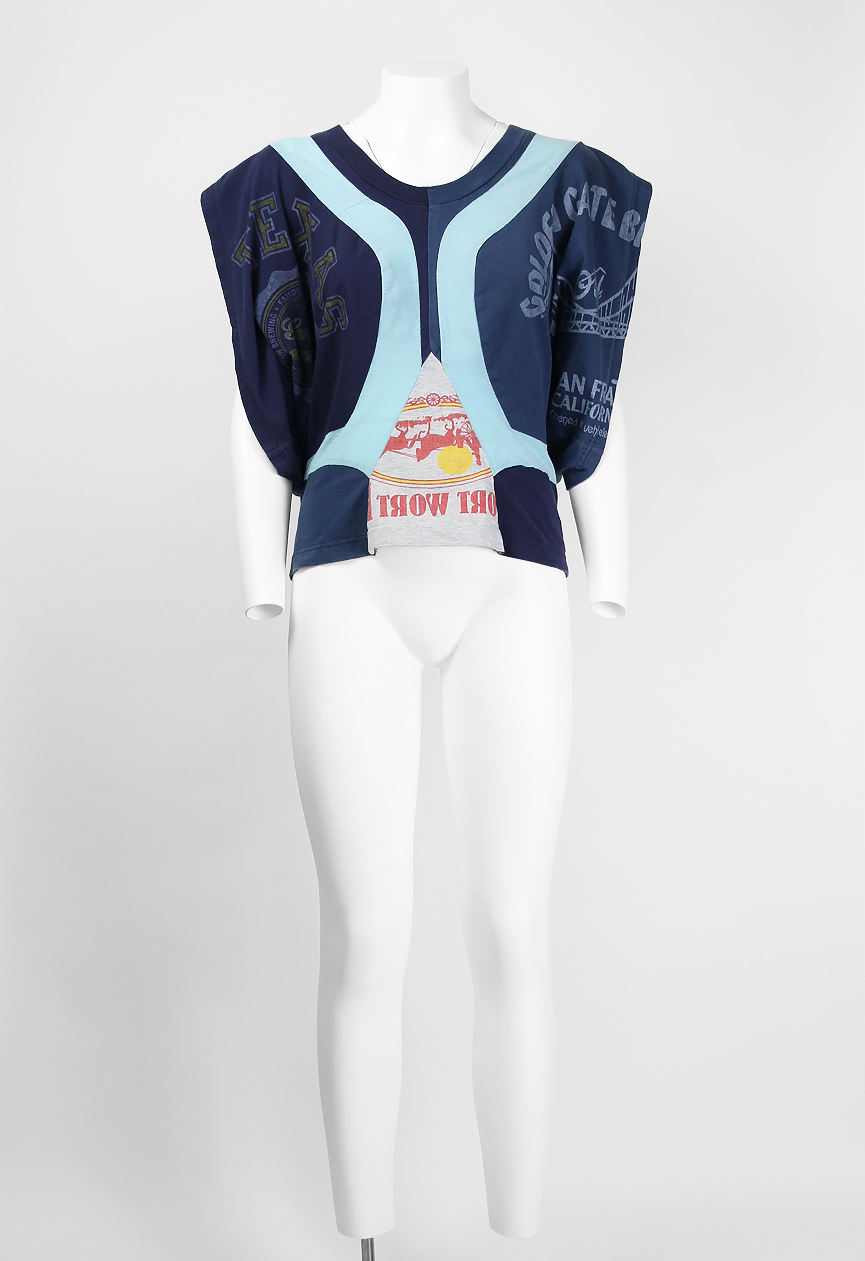 JUNYA WATANABE SS 2005 RECONSTRUCTED VINTAGE TSHIRT TOP