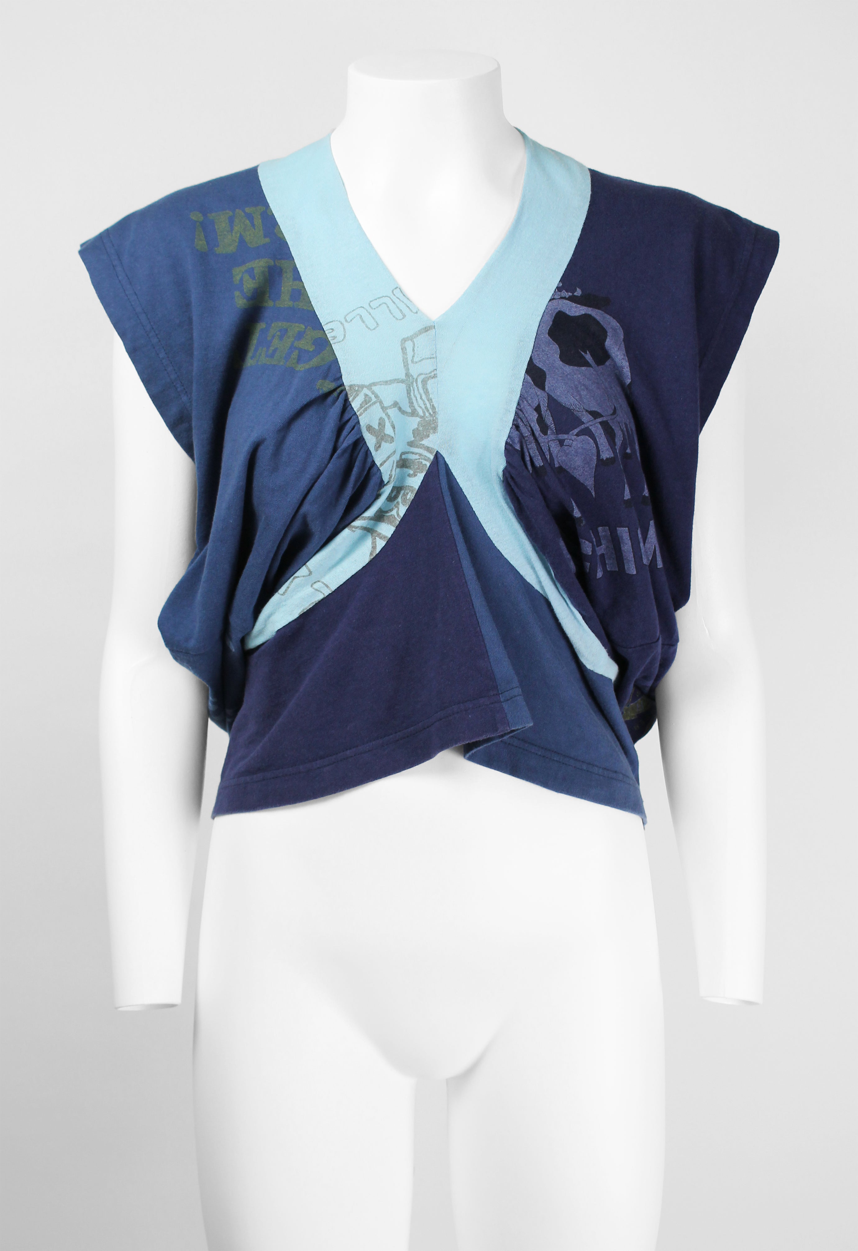 JUNYA WATANABE SS 2005 RECONSTRUCTED VINTAGE TSHIRT TOP