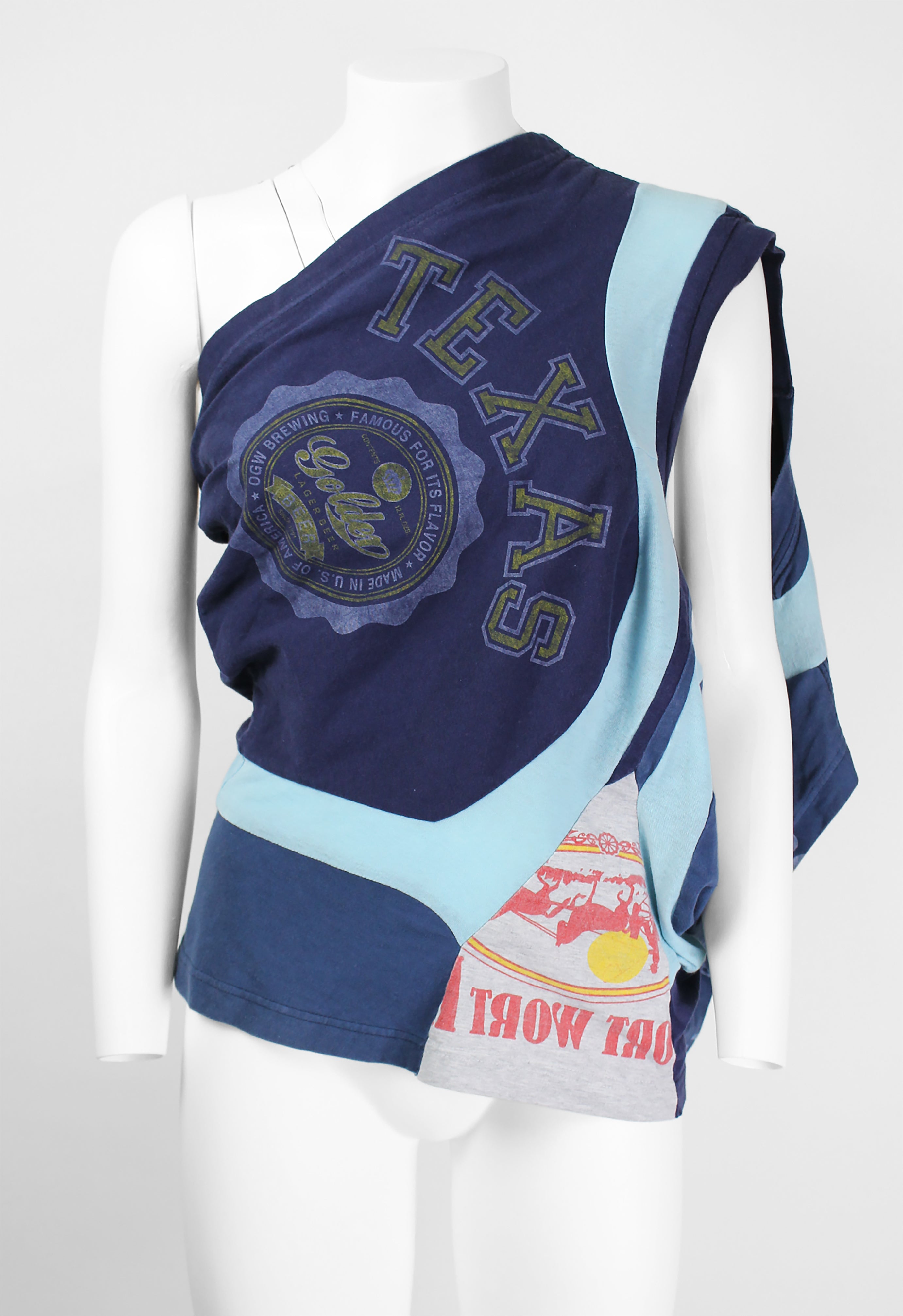 JUNYA WATANABE SS 2005 RECONSTRUCTED VINTAGE TSHIRT TOP
