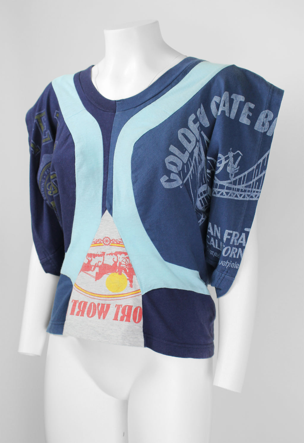 JUNYA WATANABE SS 2005 RECONSTRUCTED VINTAGE TSHIRT TOP