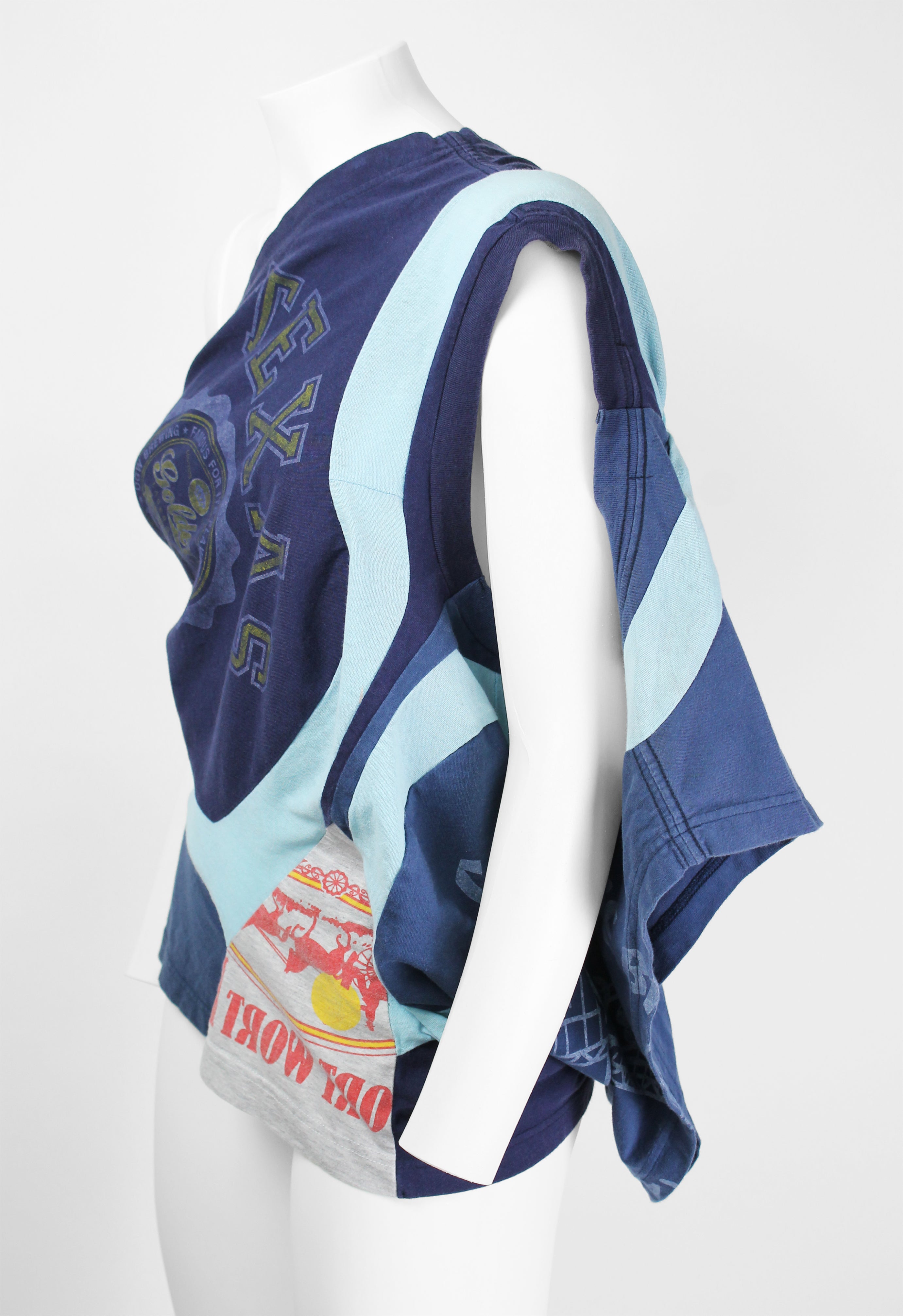 JUNYA WATANABE SS 2005 RECONSTRUCTED VINTAGE TSHIRT TOP