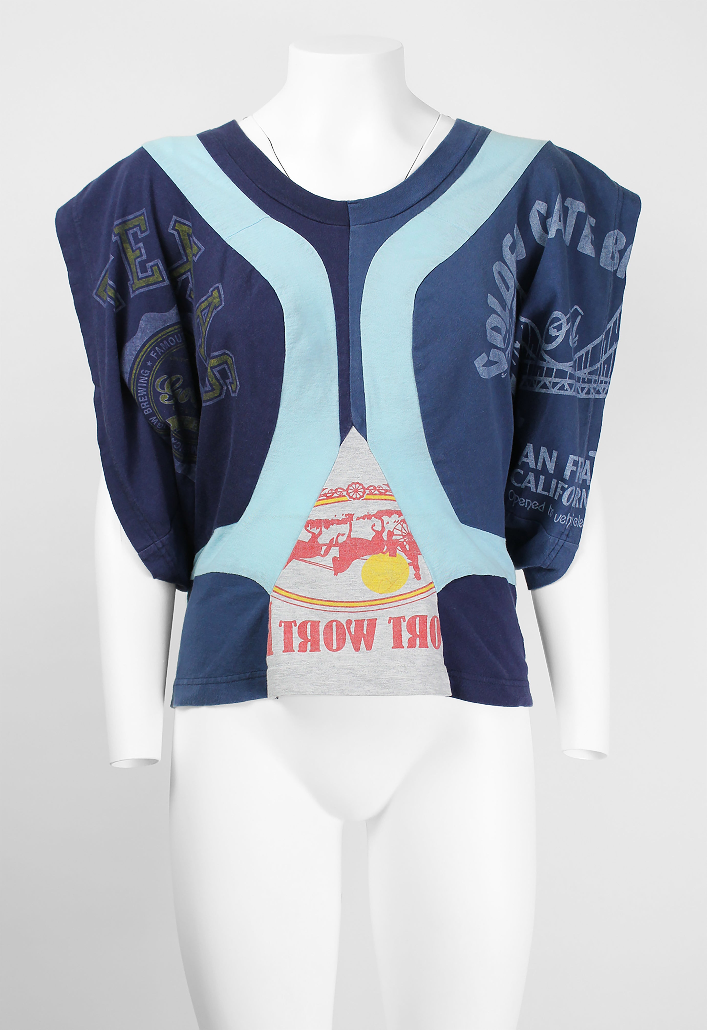 JUNYA WATANABE SS 2005 RECONSTRUCTED VINTAGE TSHIRT TOP