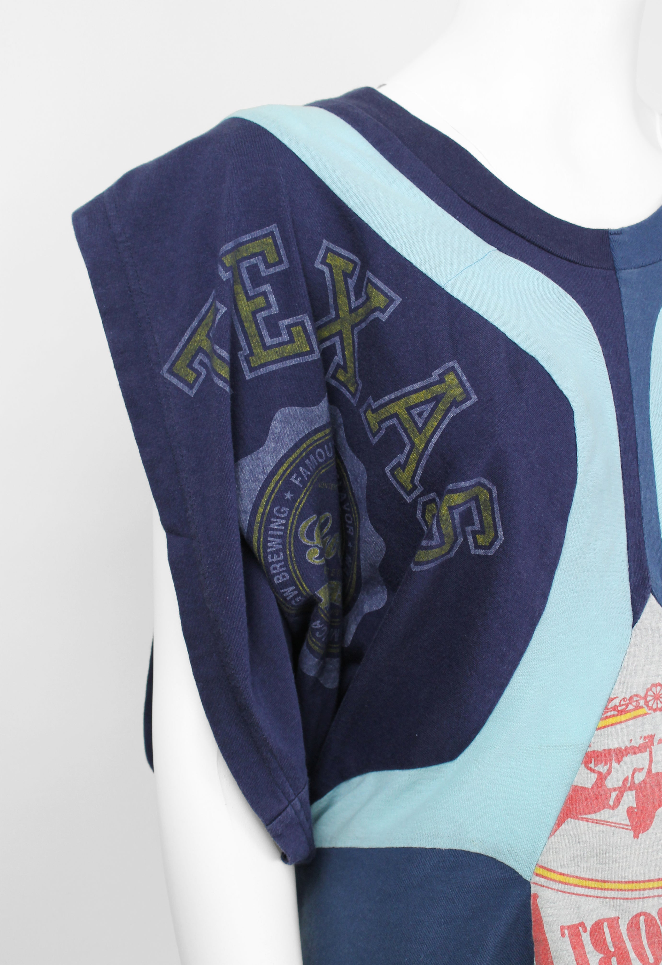 JUNYA WATANABE SS 2005 RECONSTRUCTED VINTAGE TSHIRT TOP