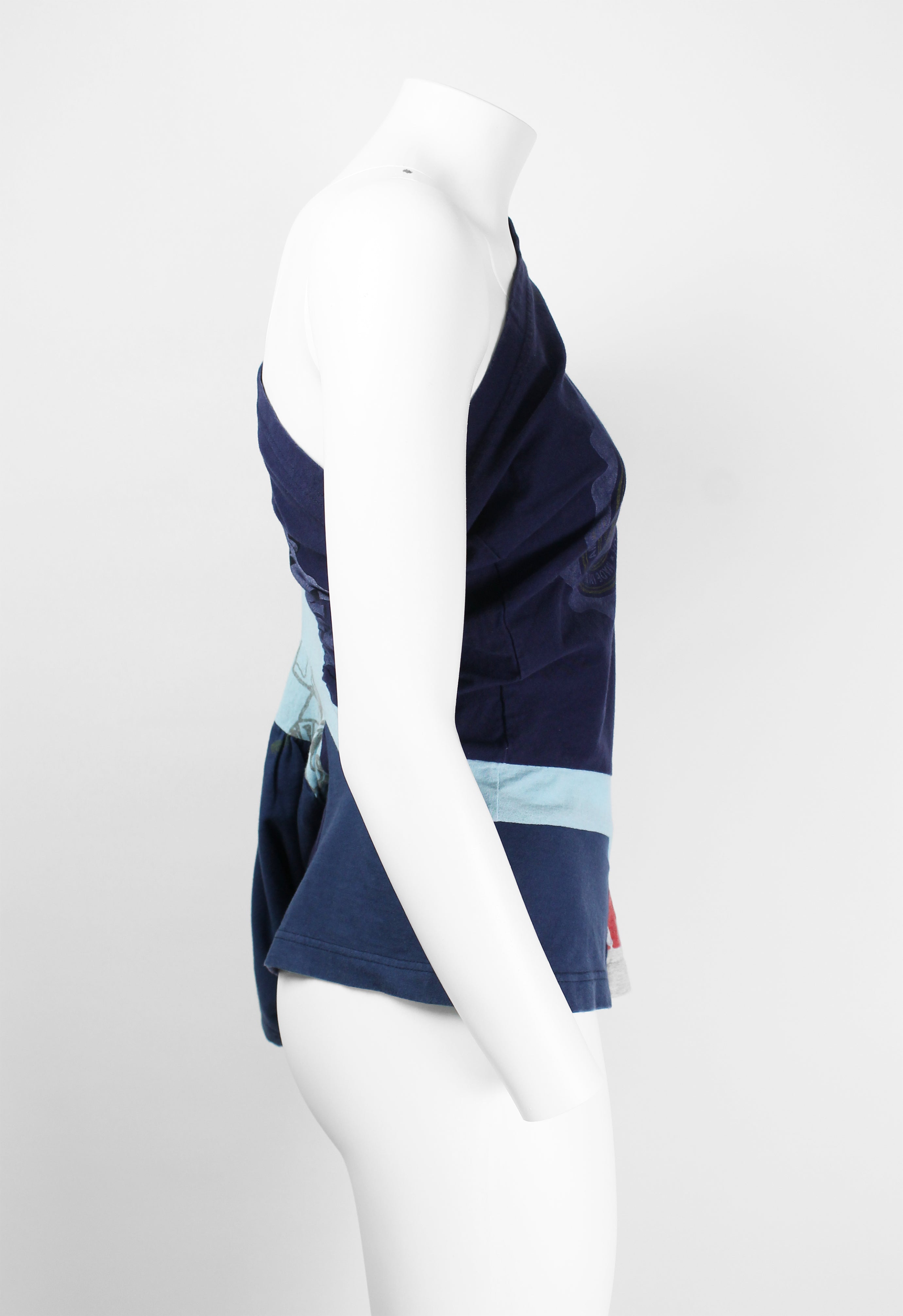 JUNYA WATANABE SS 2005 RECONSTRUCTED VINTAGE TSHIRT TOP
