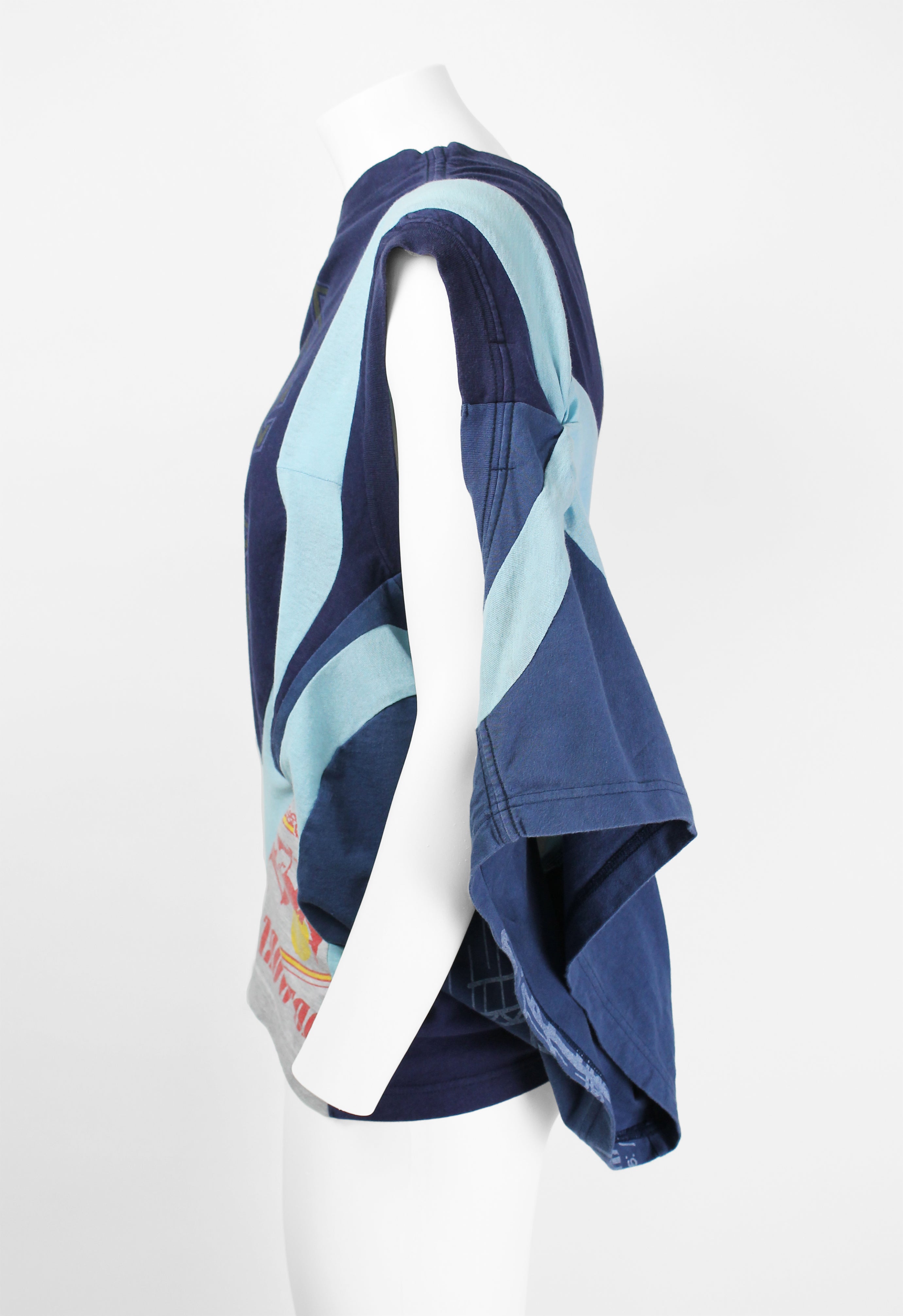 JUNYA WATANABE SS 2005 RECONSTRUCTED VINTAGE TSHIRT TOP