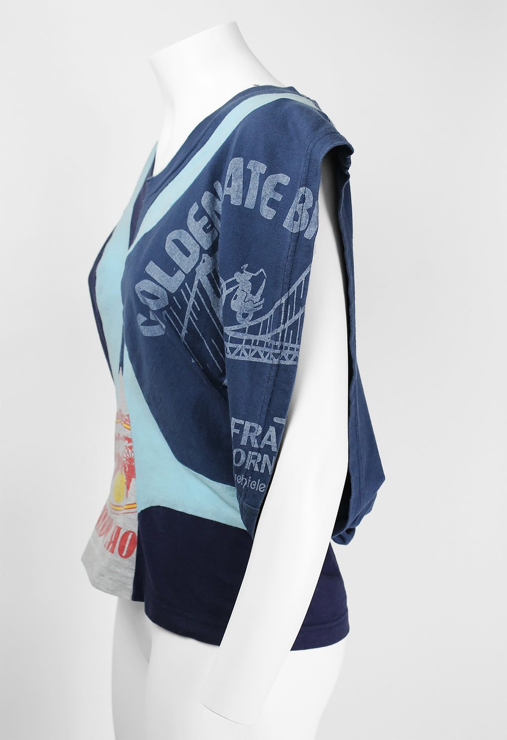 JUNYA WATANABE SS 2005 RECONSTRUCTED VINTAGE TSHIRT TOP