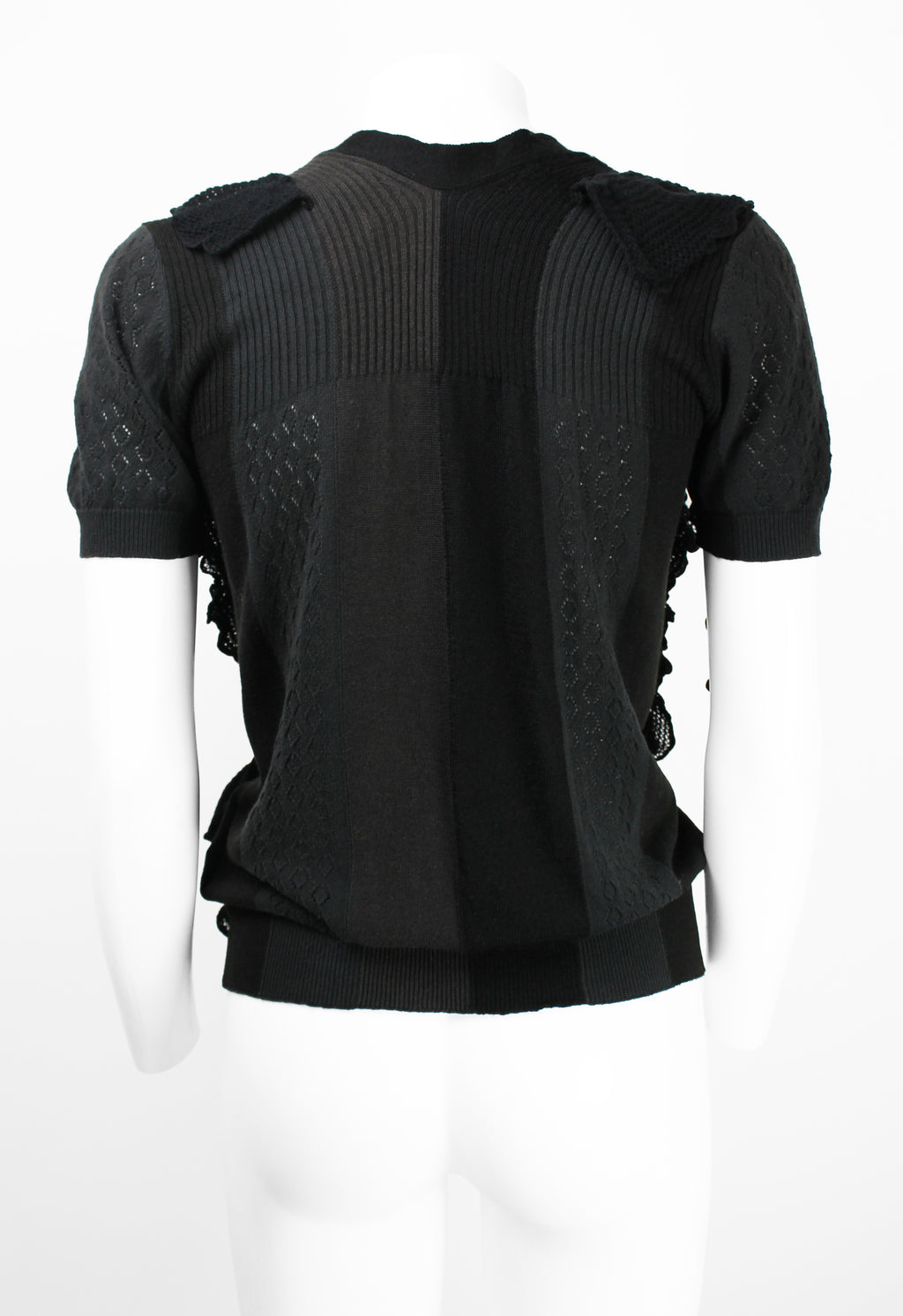 JUNYA WATANABE SS 2007 RECONSTRUCTED FRILL TOP
