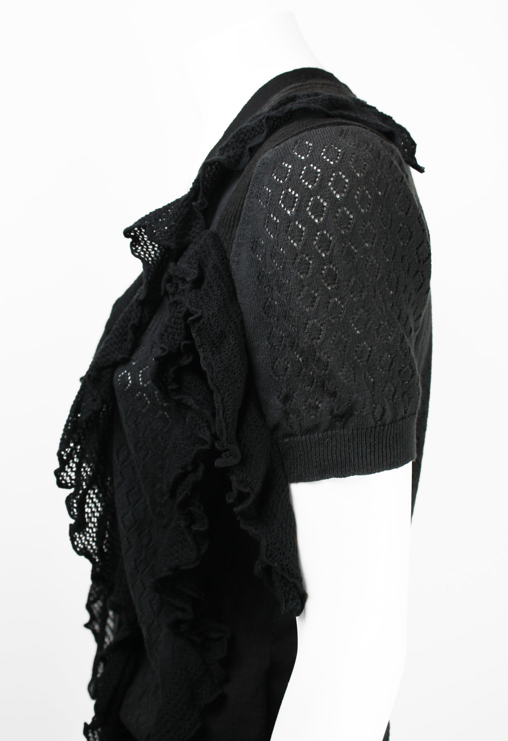 JUNYA WATANABE SS 2007 RECONSTRUCTED FRILL TOP