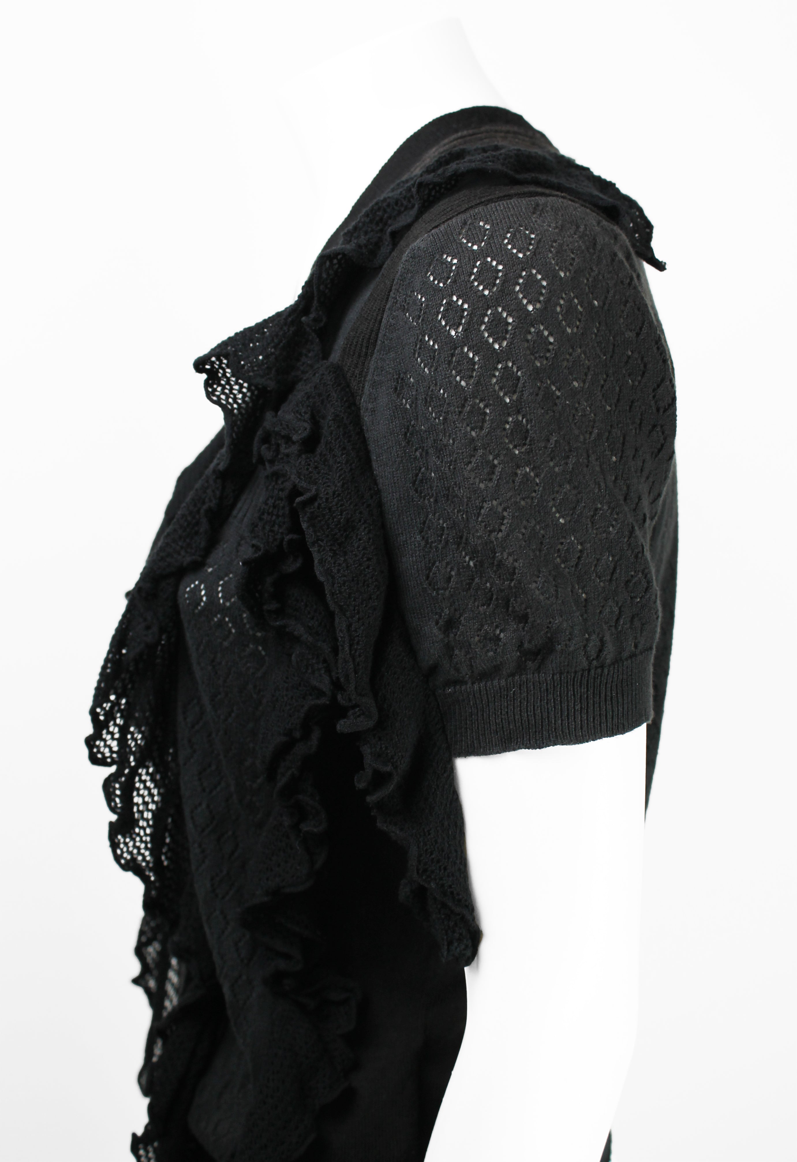 JUNYA WATANABE SS 2007 RECONSTRUCTED FRILL TOP