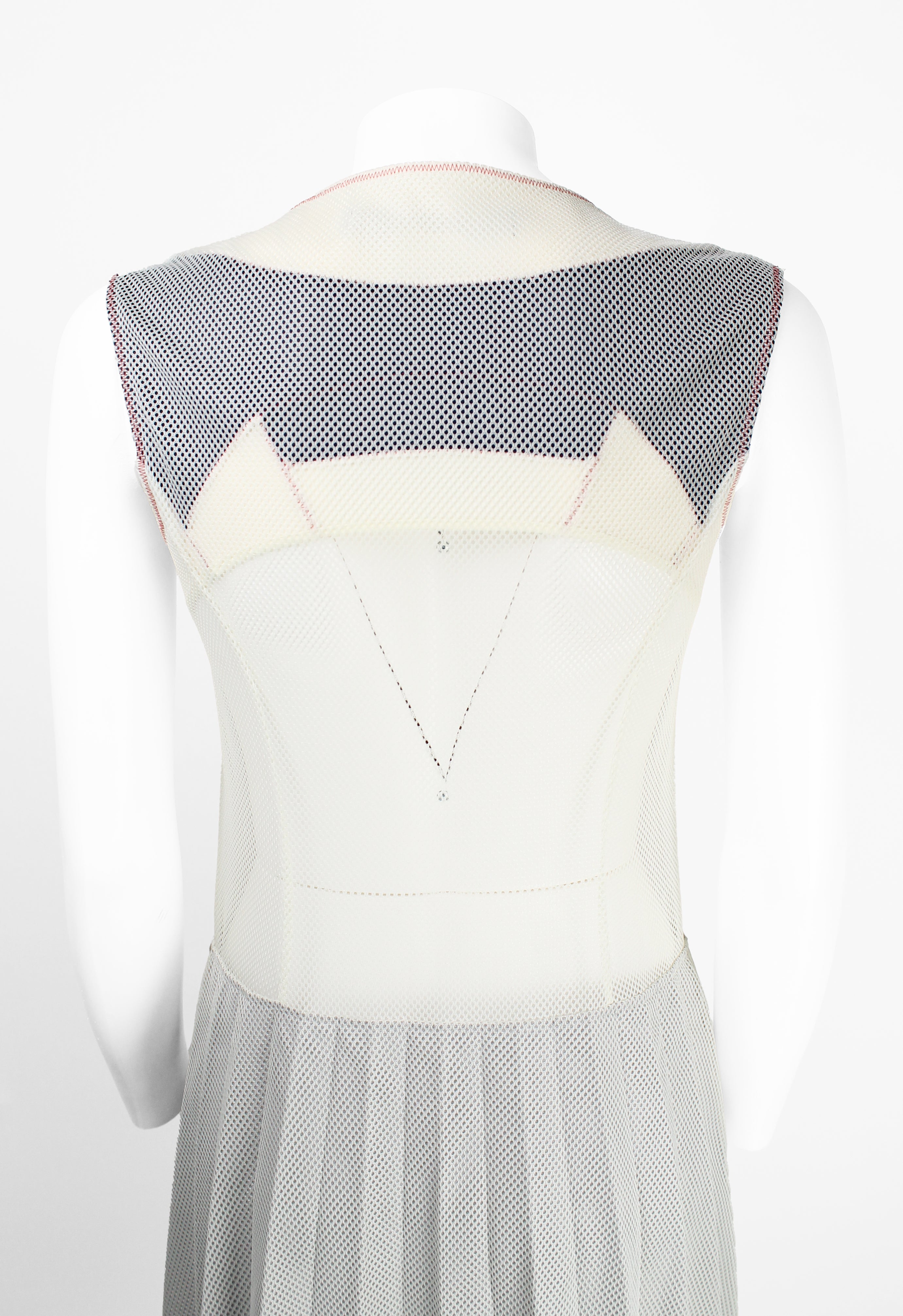 JUNYA WATANABE SS 2013 LAYERED MESH BUSTIER DRESS