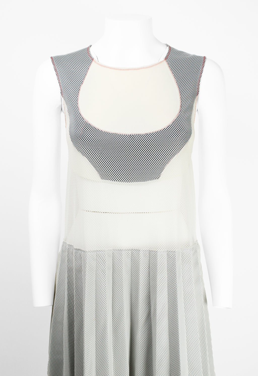 JUNYA WATANABE SS 2013 LAYERED MESH BUSTIER DRESS