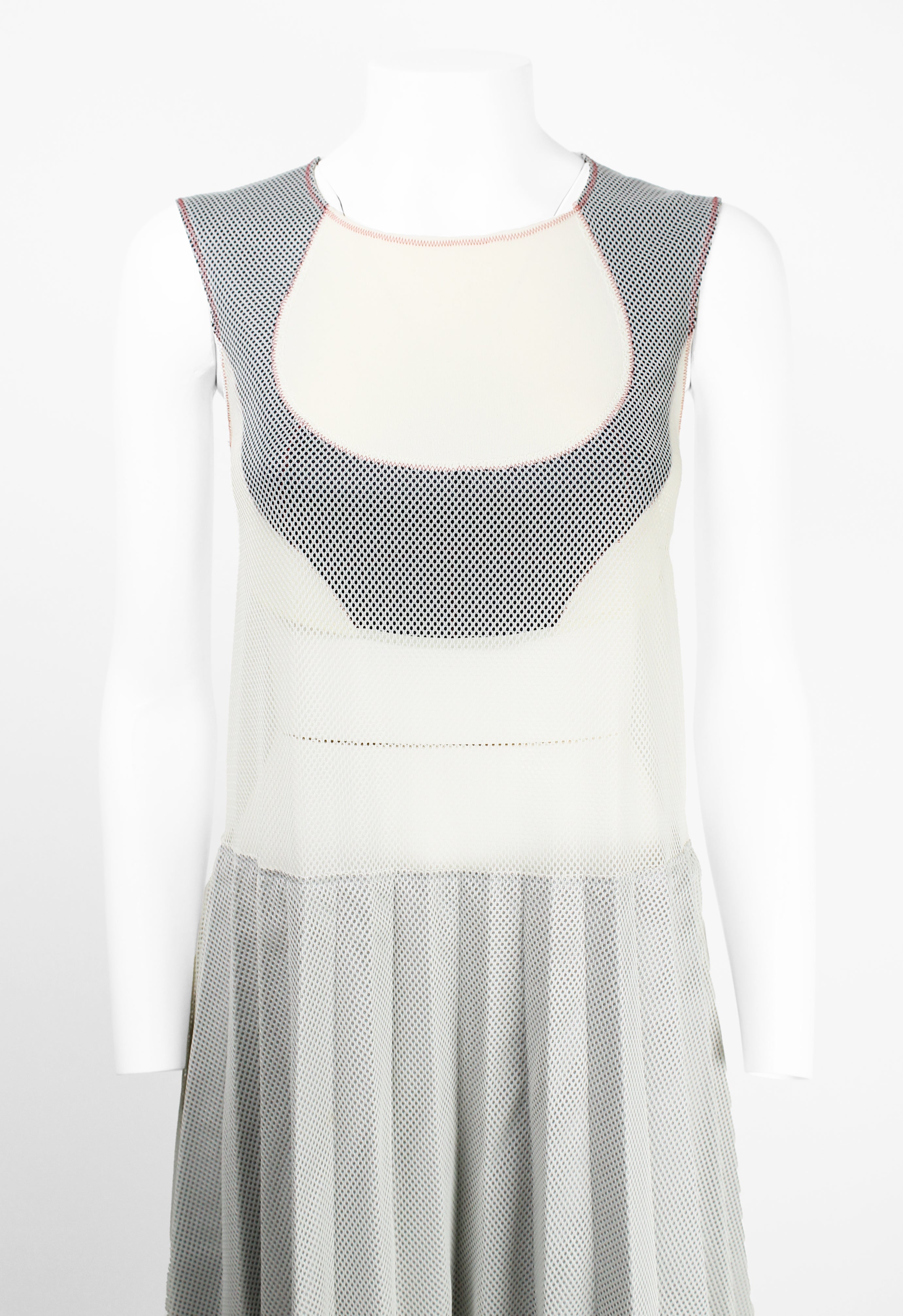 JUNYA WATANABE SS 2013 LAYERED MESH BUSTIER DRESS