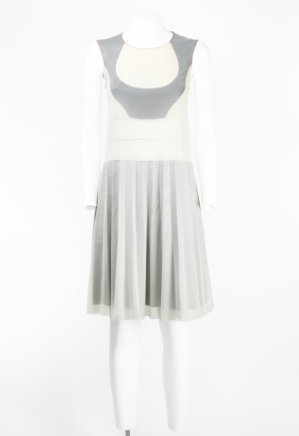 JUNYA WATANABE SS 2013 LAYERED MESH BUSTIER DRESS