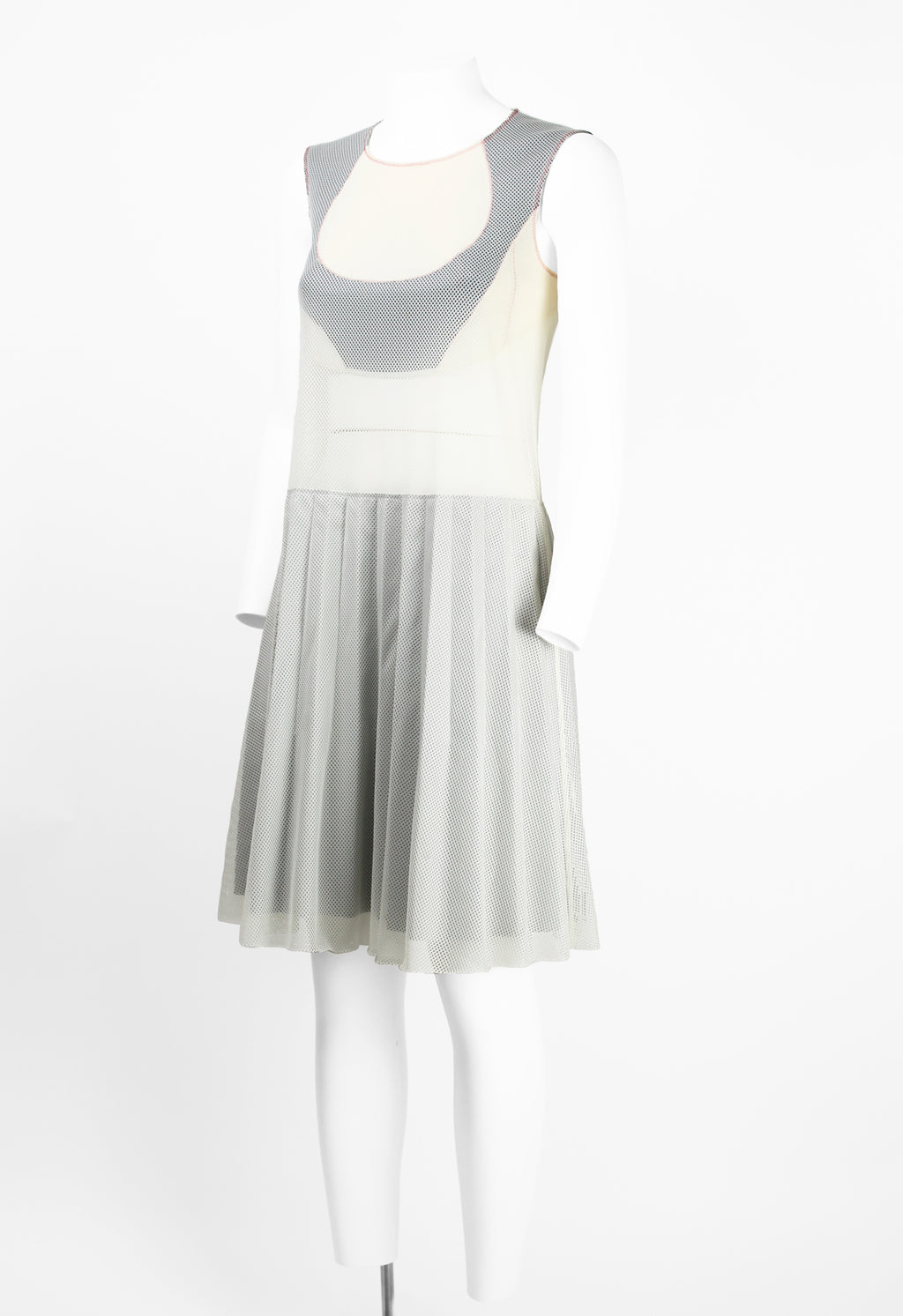 JUNYA WATANABE SS 2013 LAYERED MESH BUSTIER DRESS
